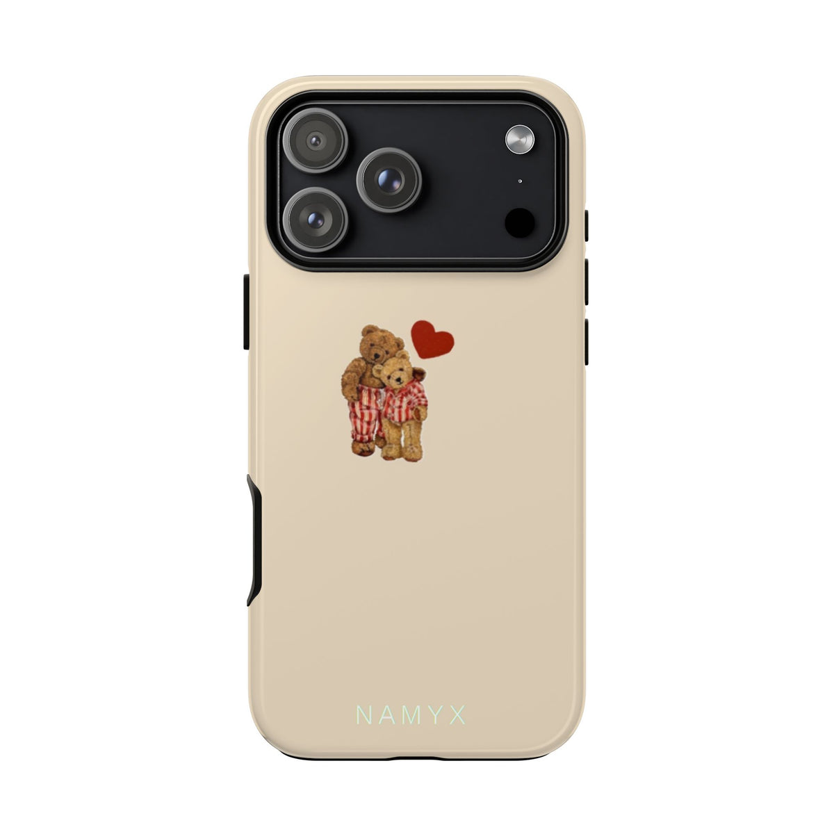 Teddy Heart Phone Case — Cute Vintage Plush Bear Protective iPhone Case