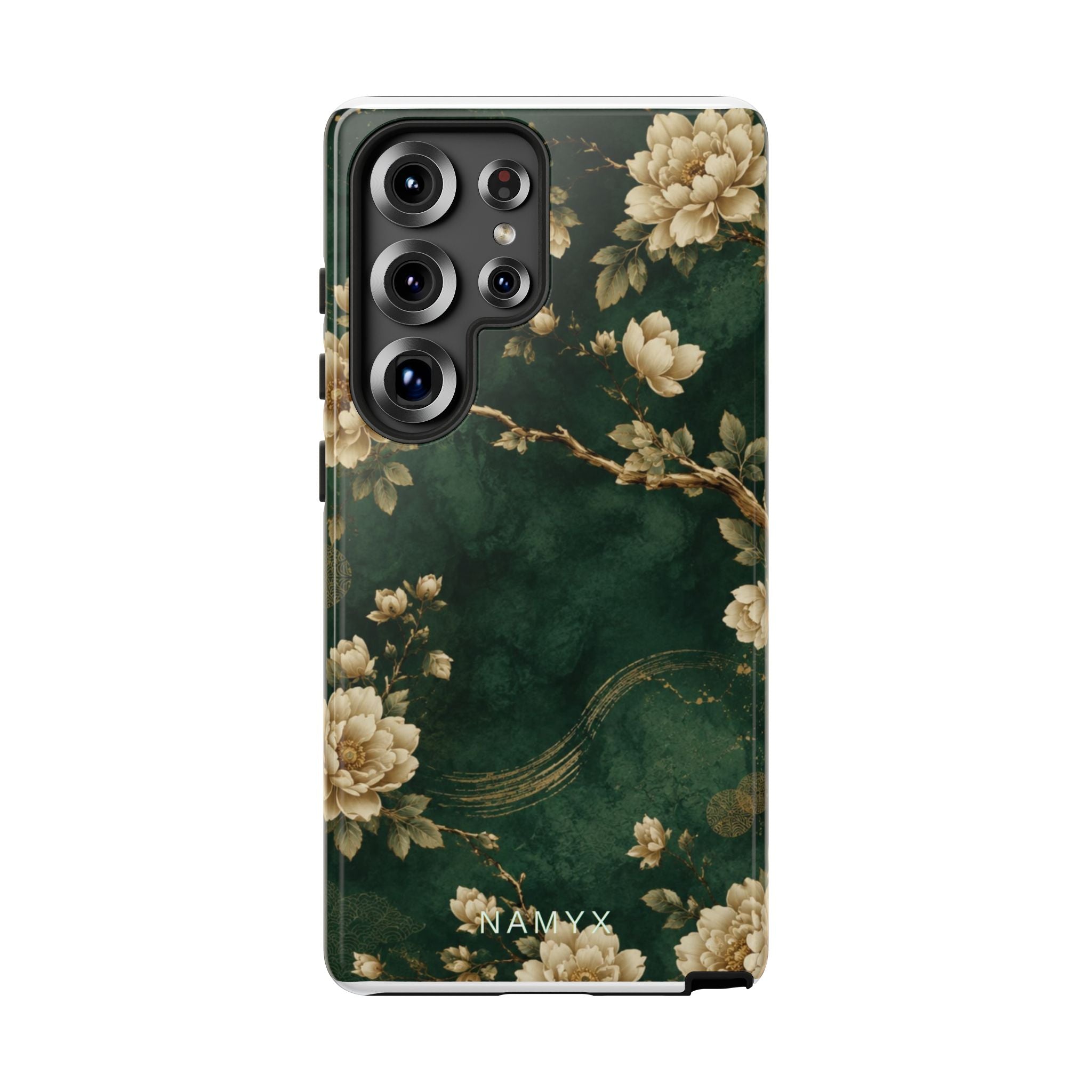Floral Jade Tough Phone Case