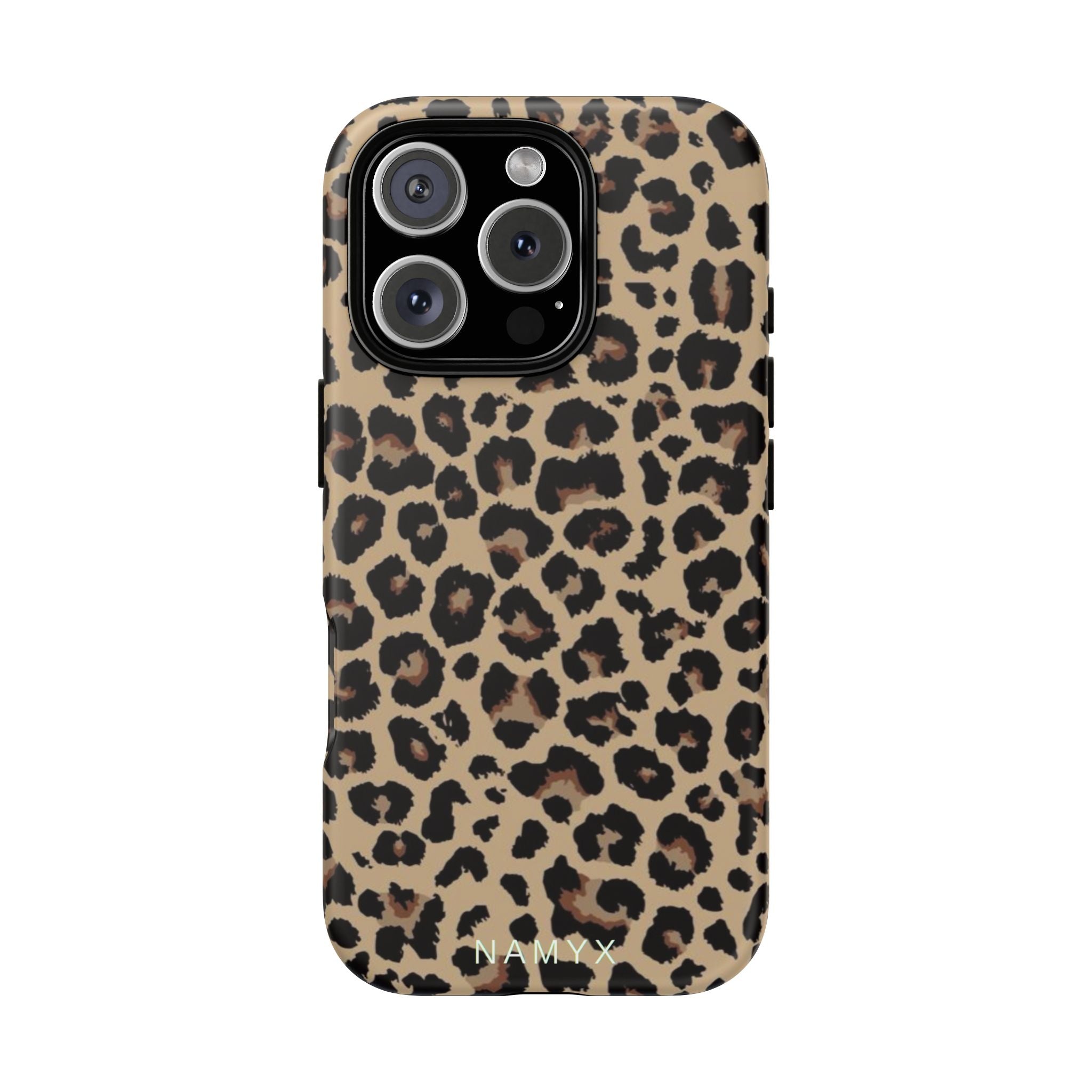 Leopard Print Tough Phone Case – Durable Protective Animal Print Phone Cover
