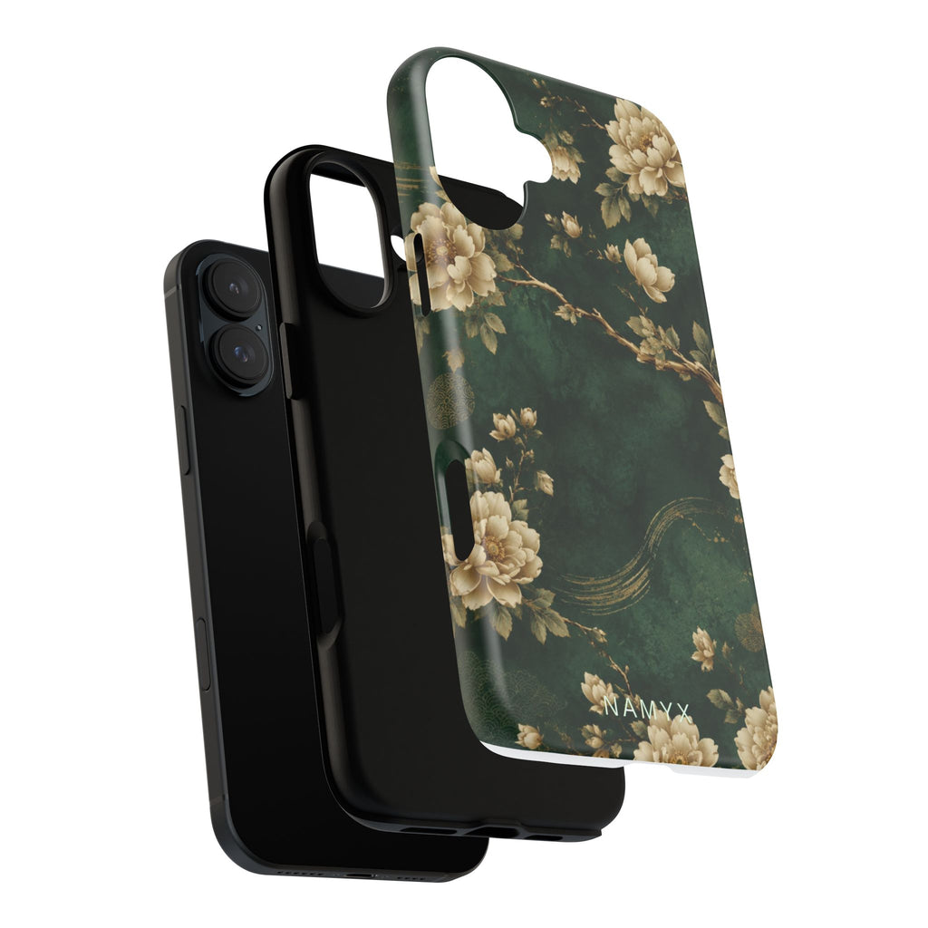 Floral Jade Tough Phone Case