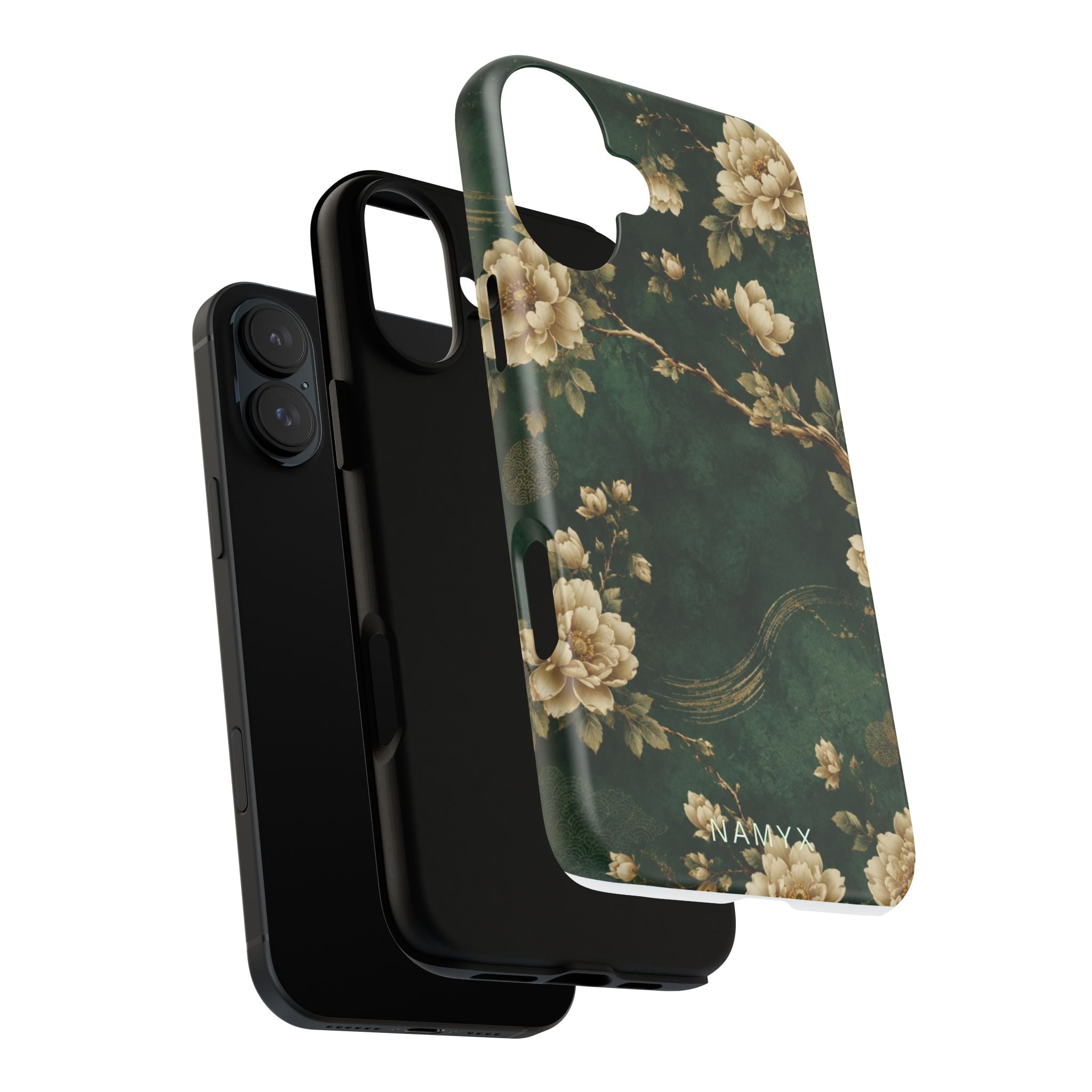 Floral Jade Tough Phone Case
