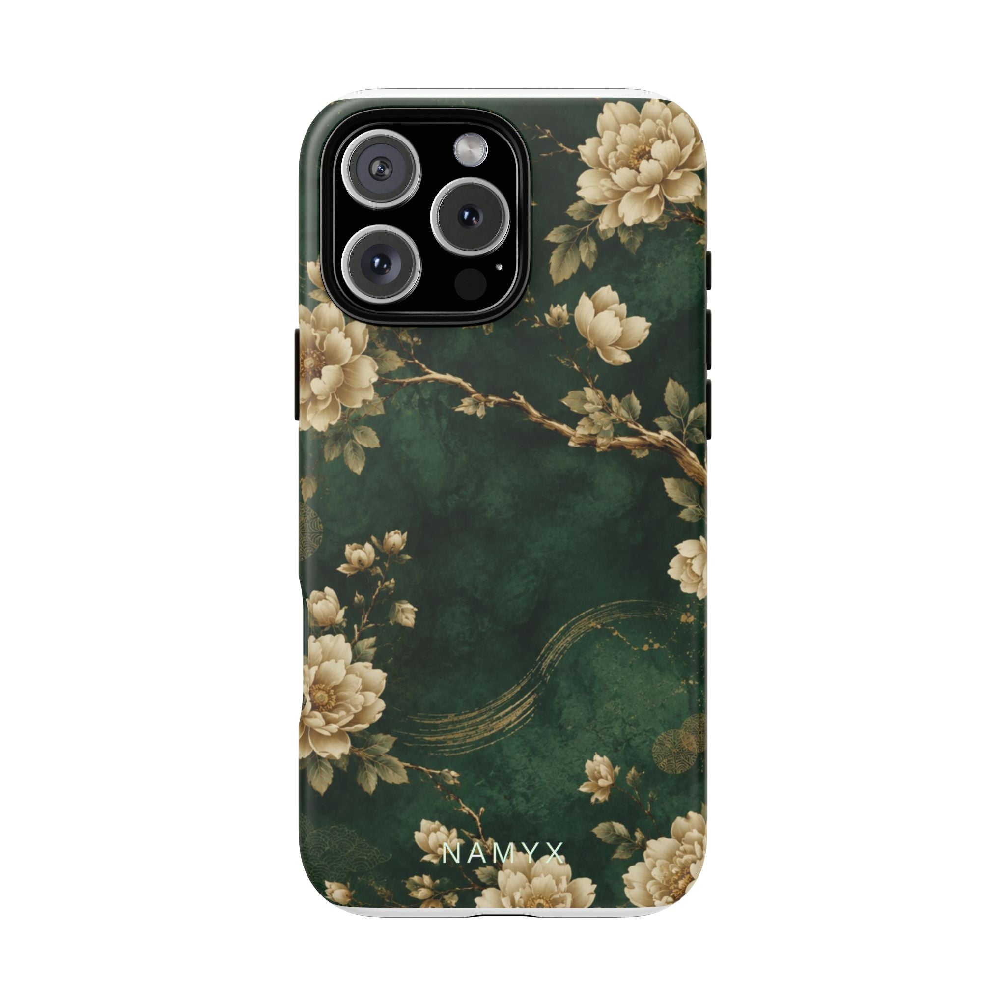 Floral Jade Tough Phone Case