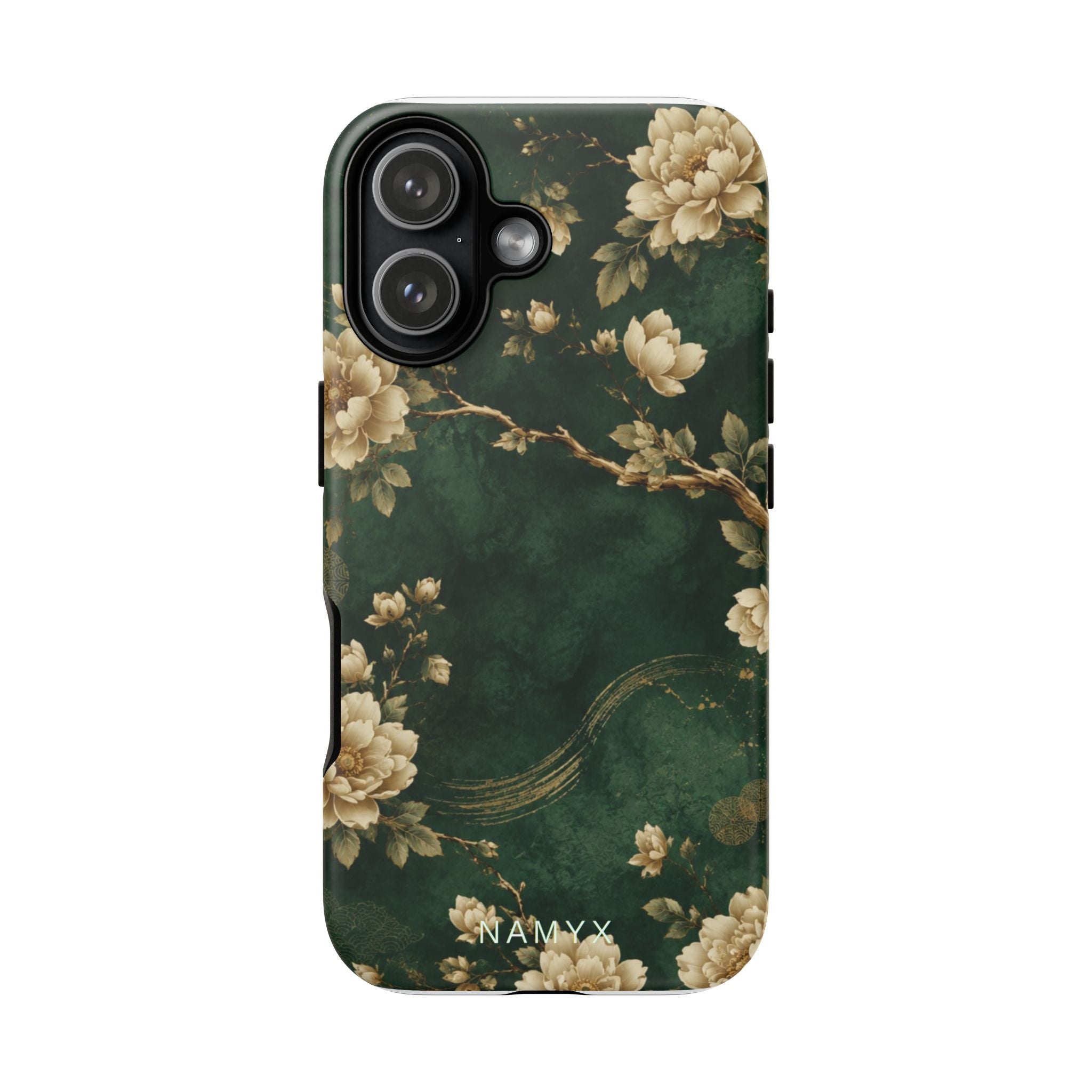 Floral Jade Tough Phone Case