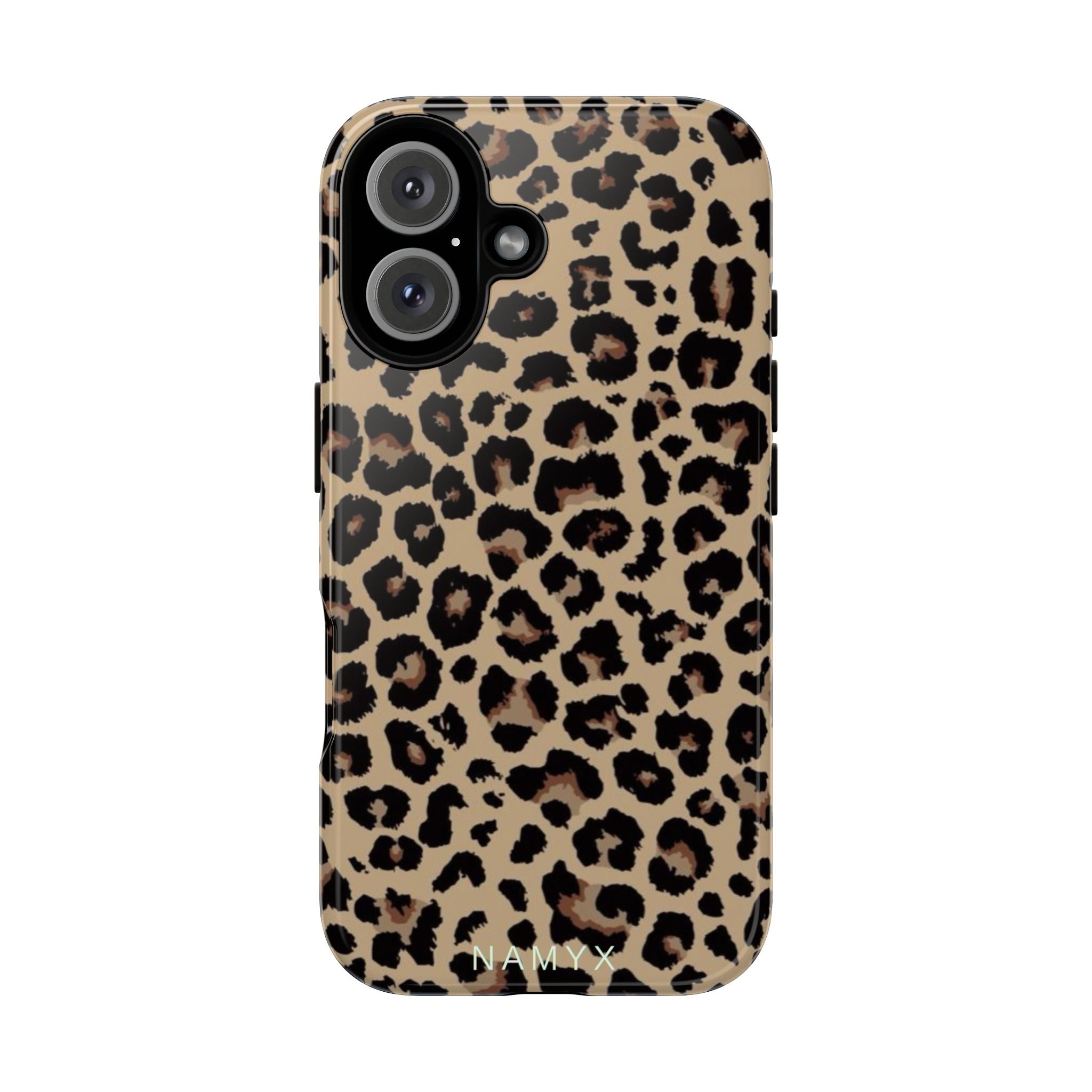 Leopard Print Tough Phone Case – Durable Protective Animal Print Phone Cover