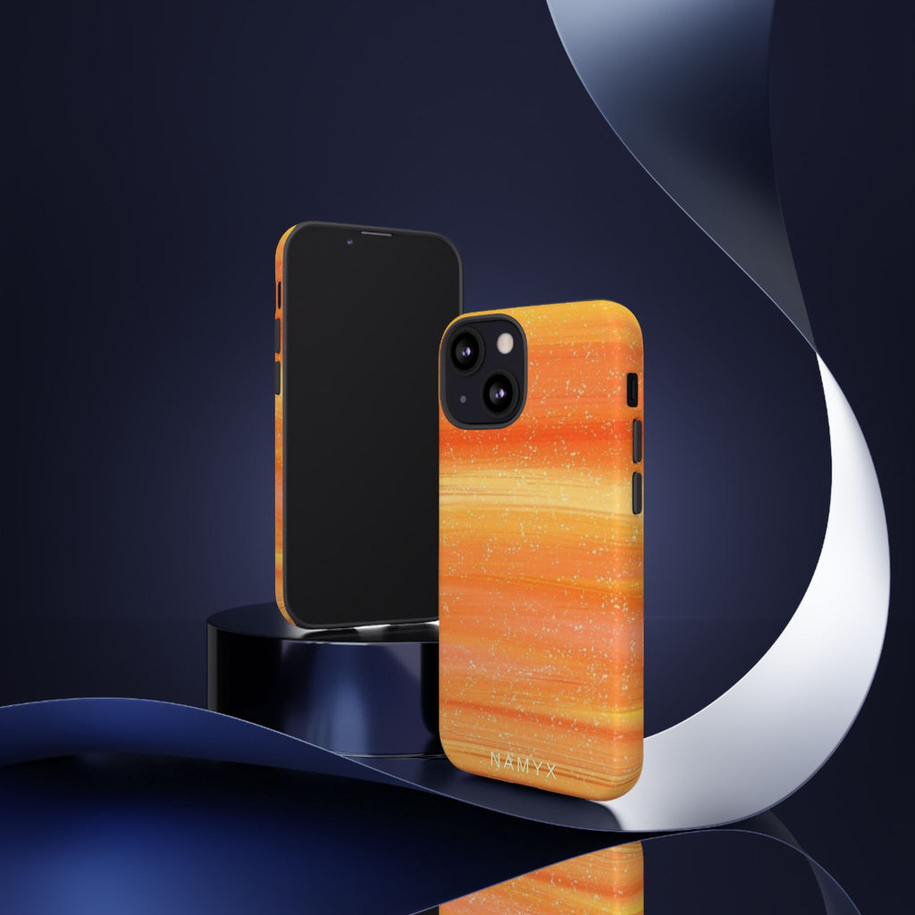 Orange Sunset Tough Phone Case