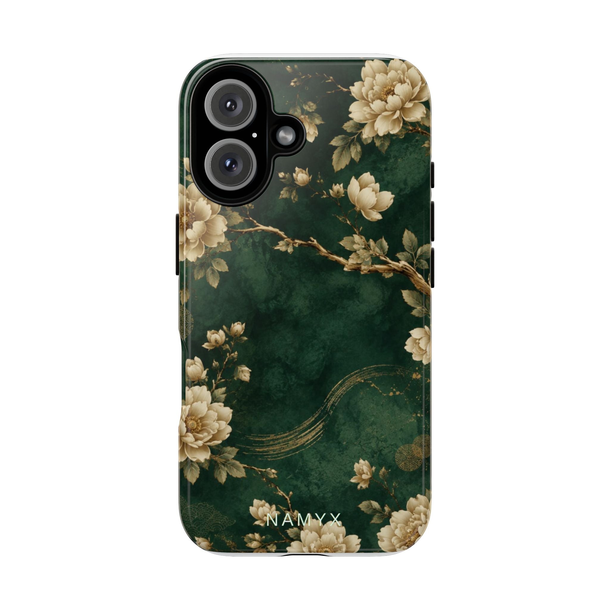 Floral Jade Tough Phone Case