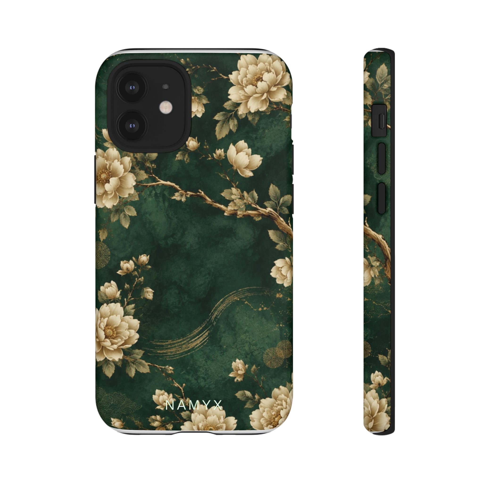 Floral Jade Tough Phone Case