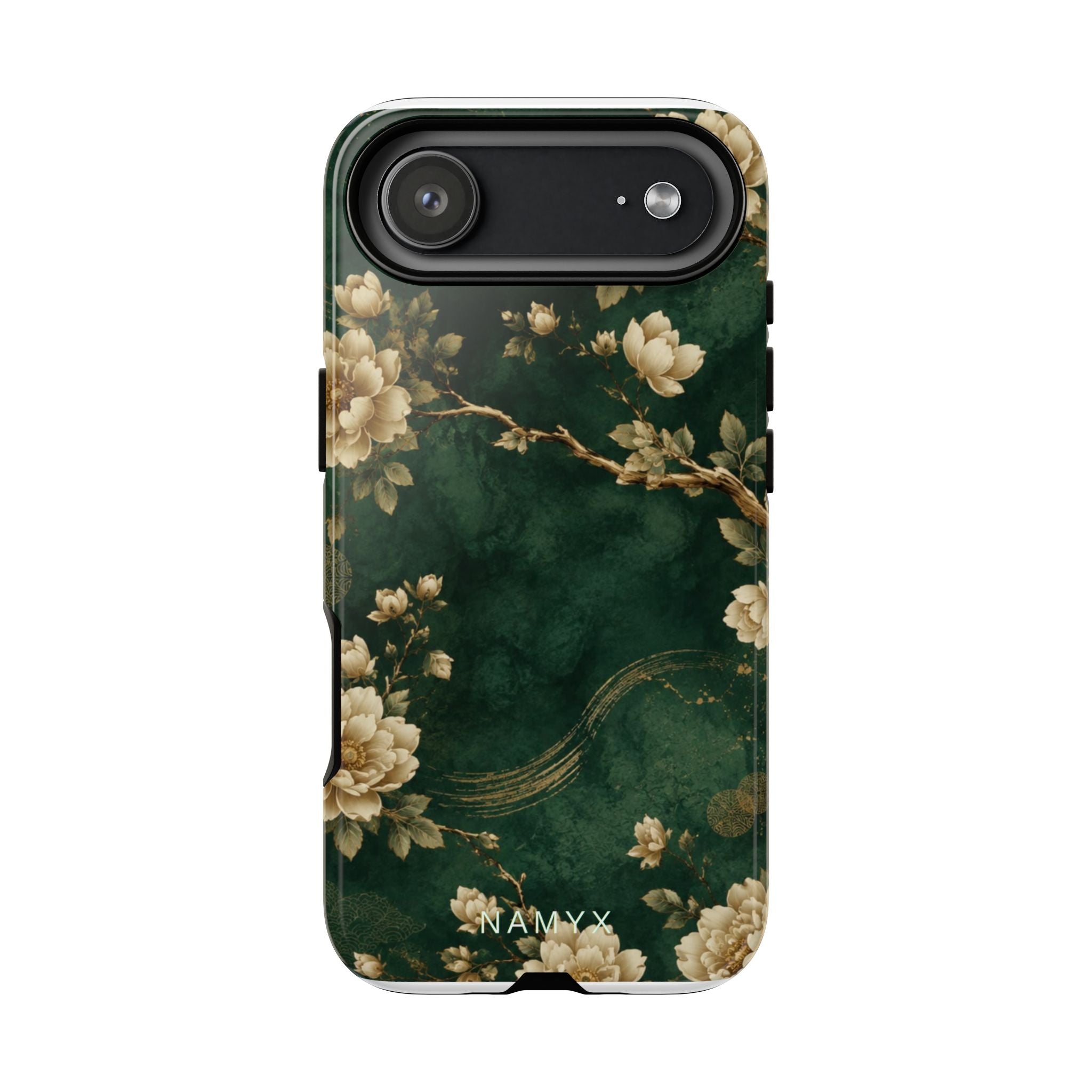 Floral Jade Tough Phone Case