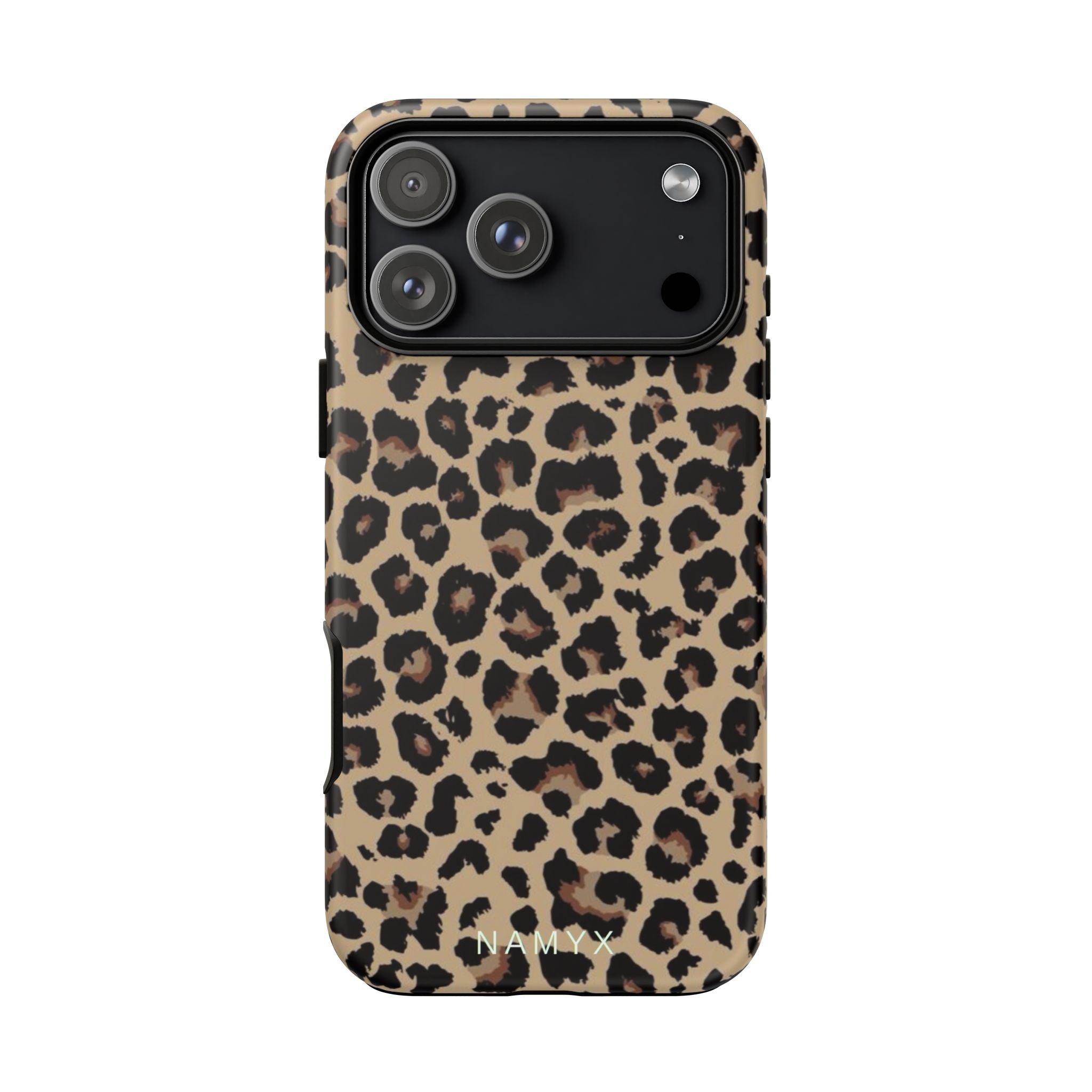 Leopard Print Tough Phone Case – Durable Protective Animal Print Phone Cover
