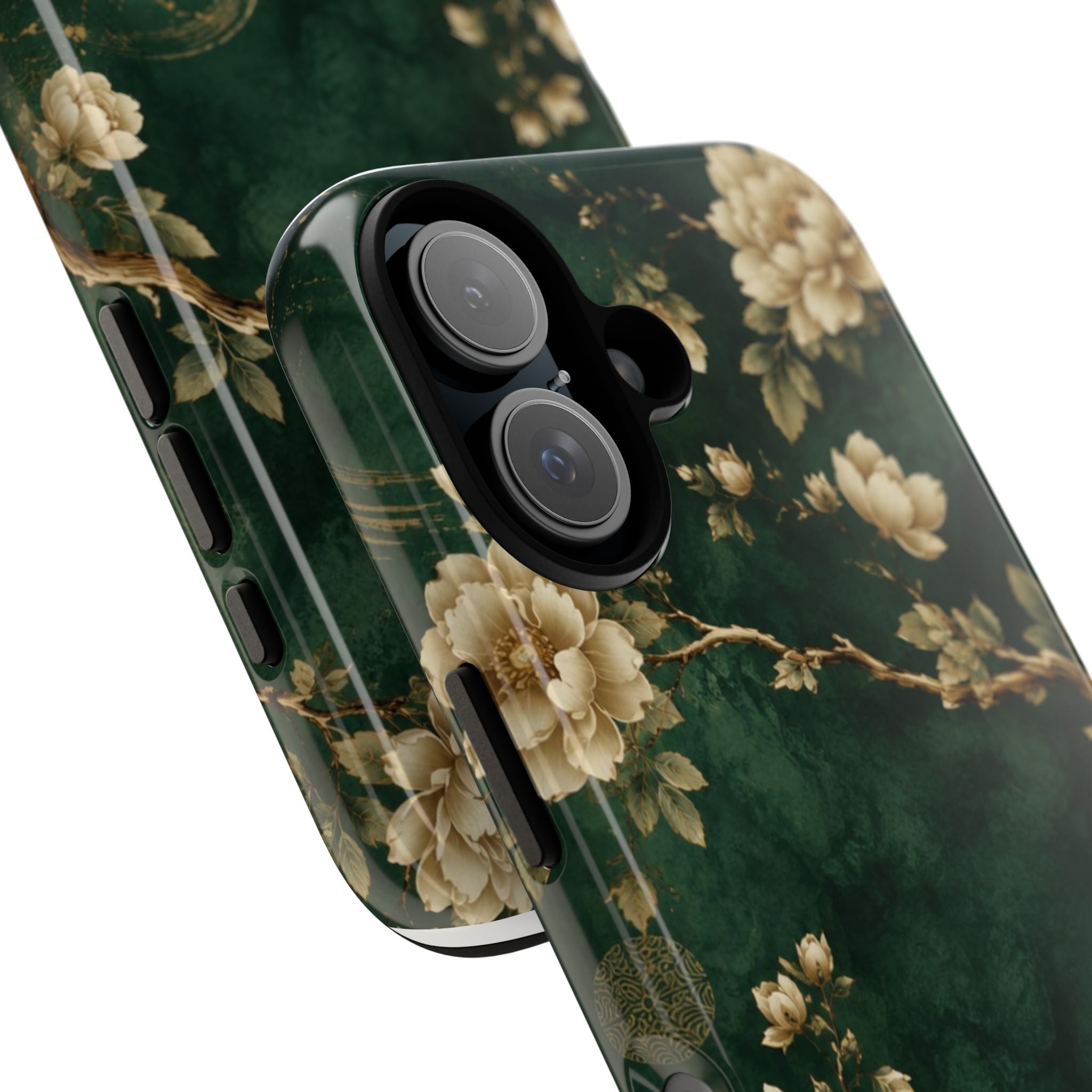 Floral Jade Tough Phone Case