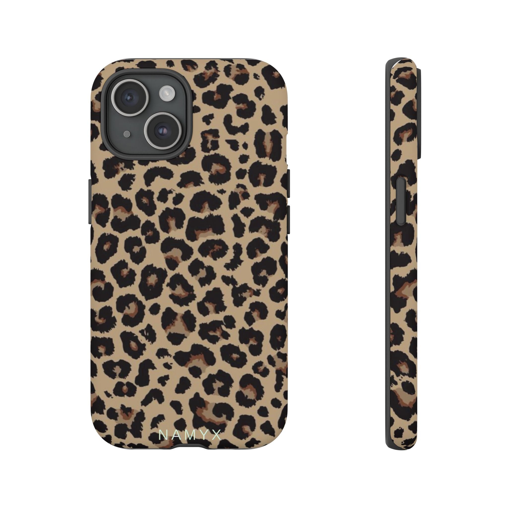 Leopard Print Tough Phone Case – Durable Protective Animal Print Phone Cover
