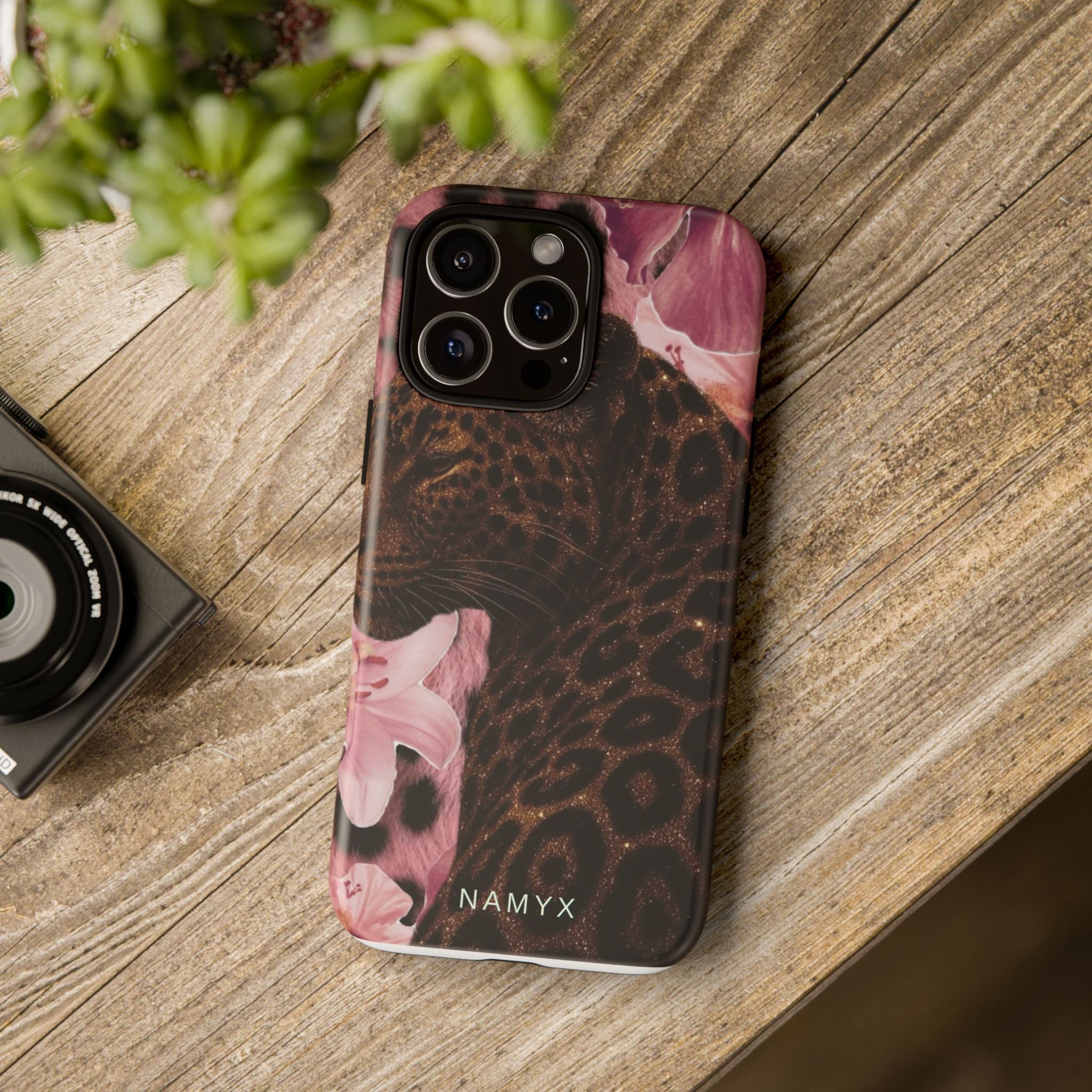 Leopard Bloom Phone Case – Floral Leopard Tough Case