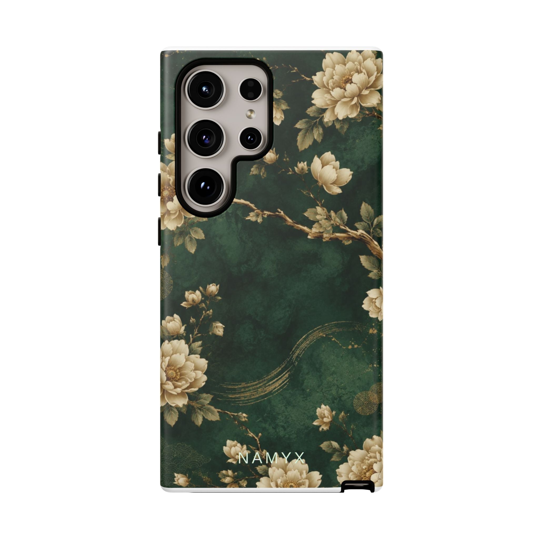 Floral Jade Tough Phone Case