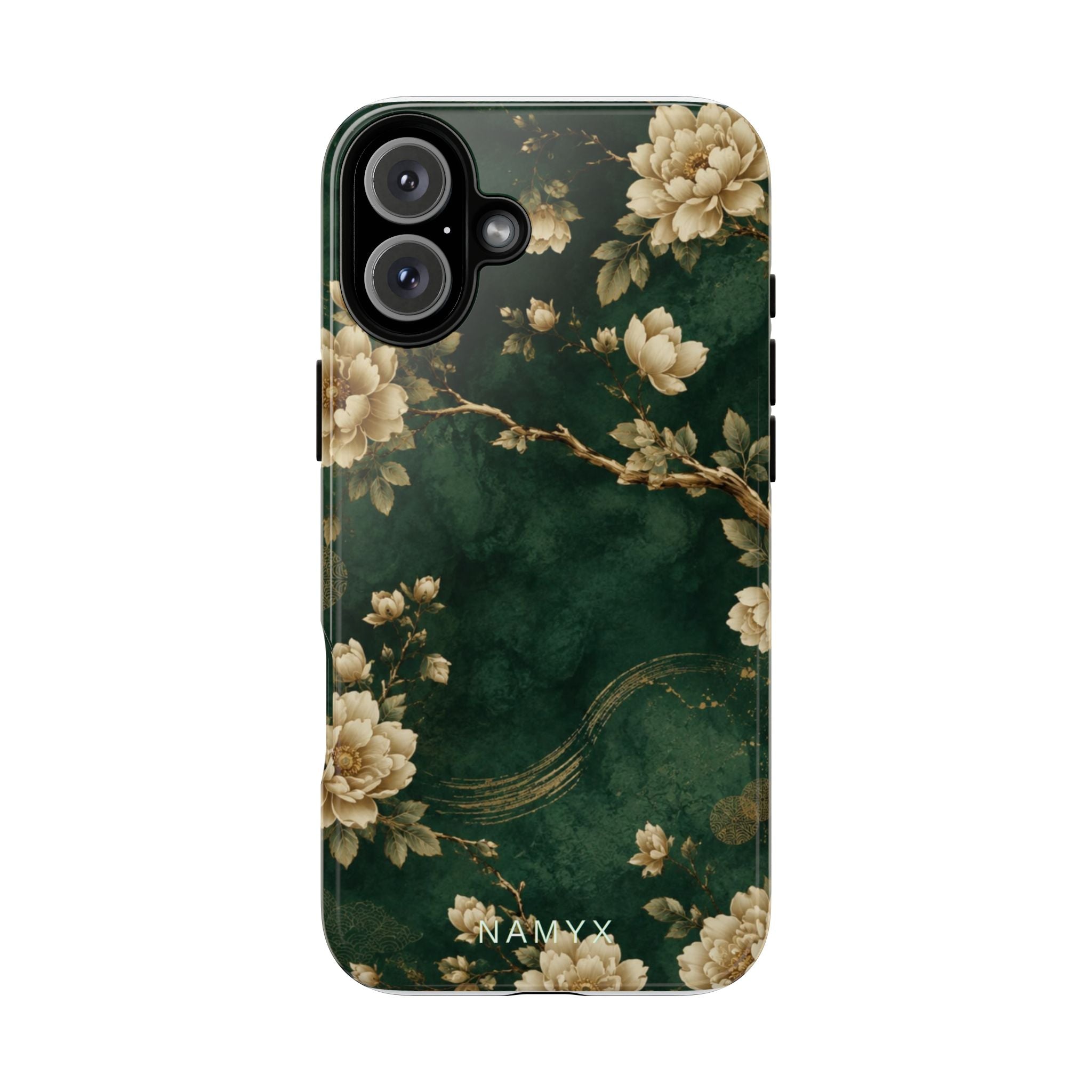 Floral Jade Tough Phone Case