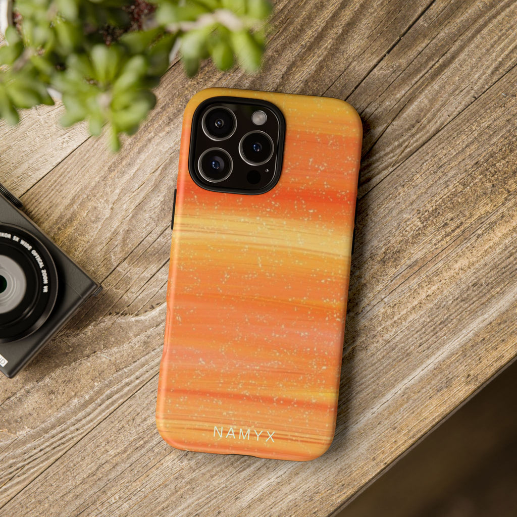 Orange Sunset Tough Phone Case