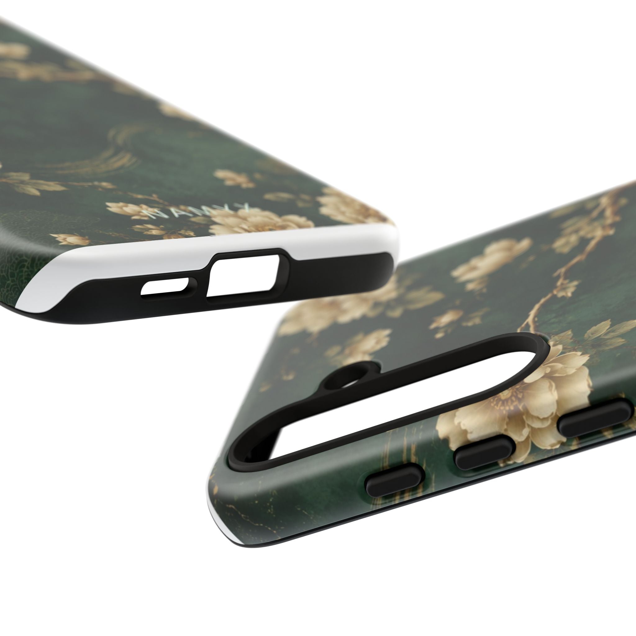 Floral Jade Tough Phone Case