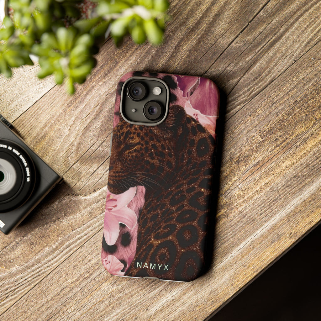Leopard Bloom Phone Case – Floral Leopard Tough Case