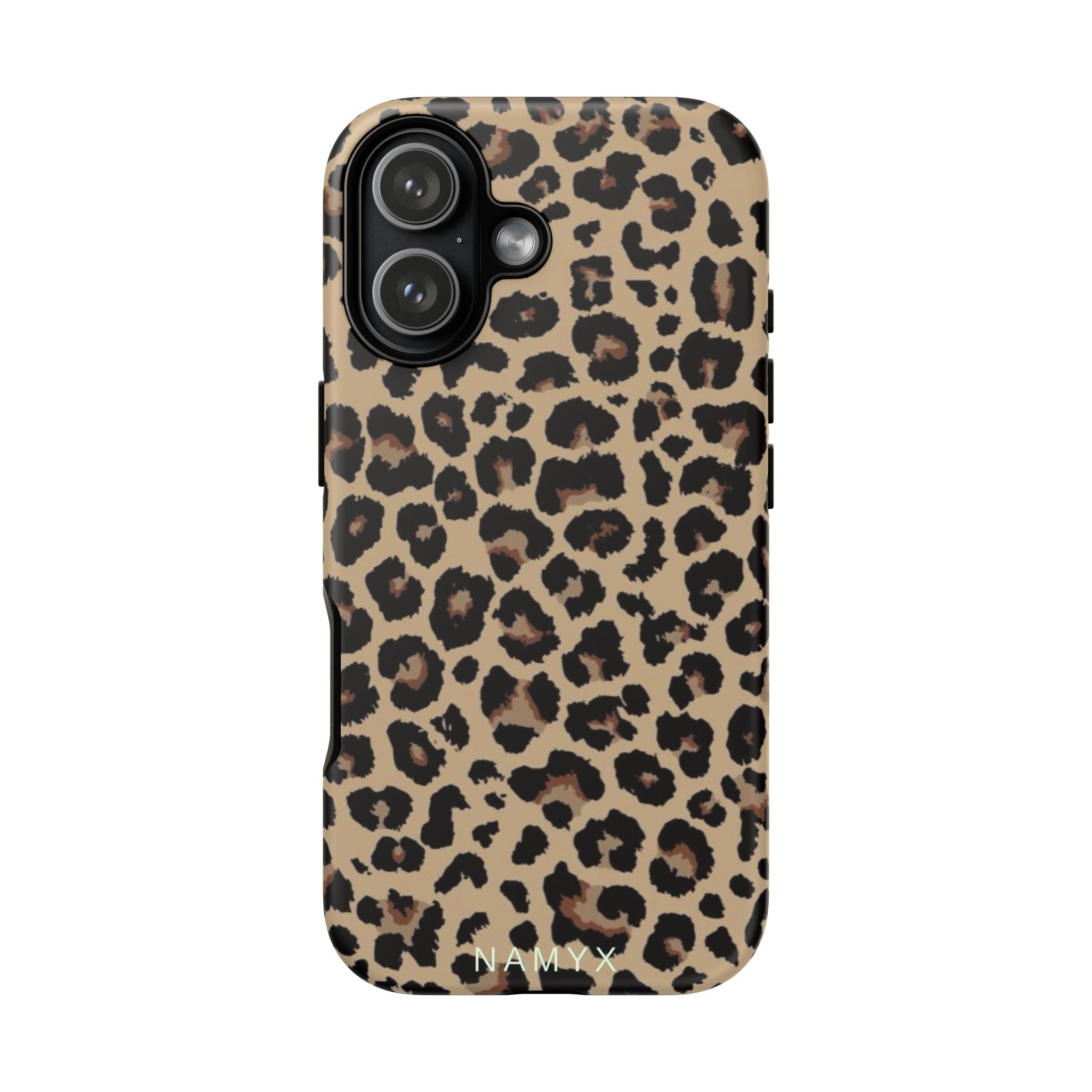 Leopard Print Tough Phone Case – Durable Protective Animal Print Phone Cover