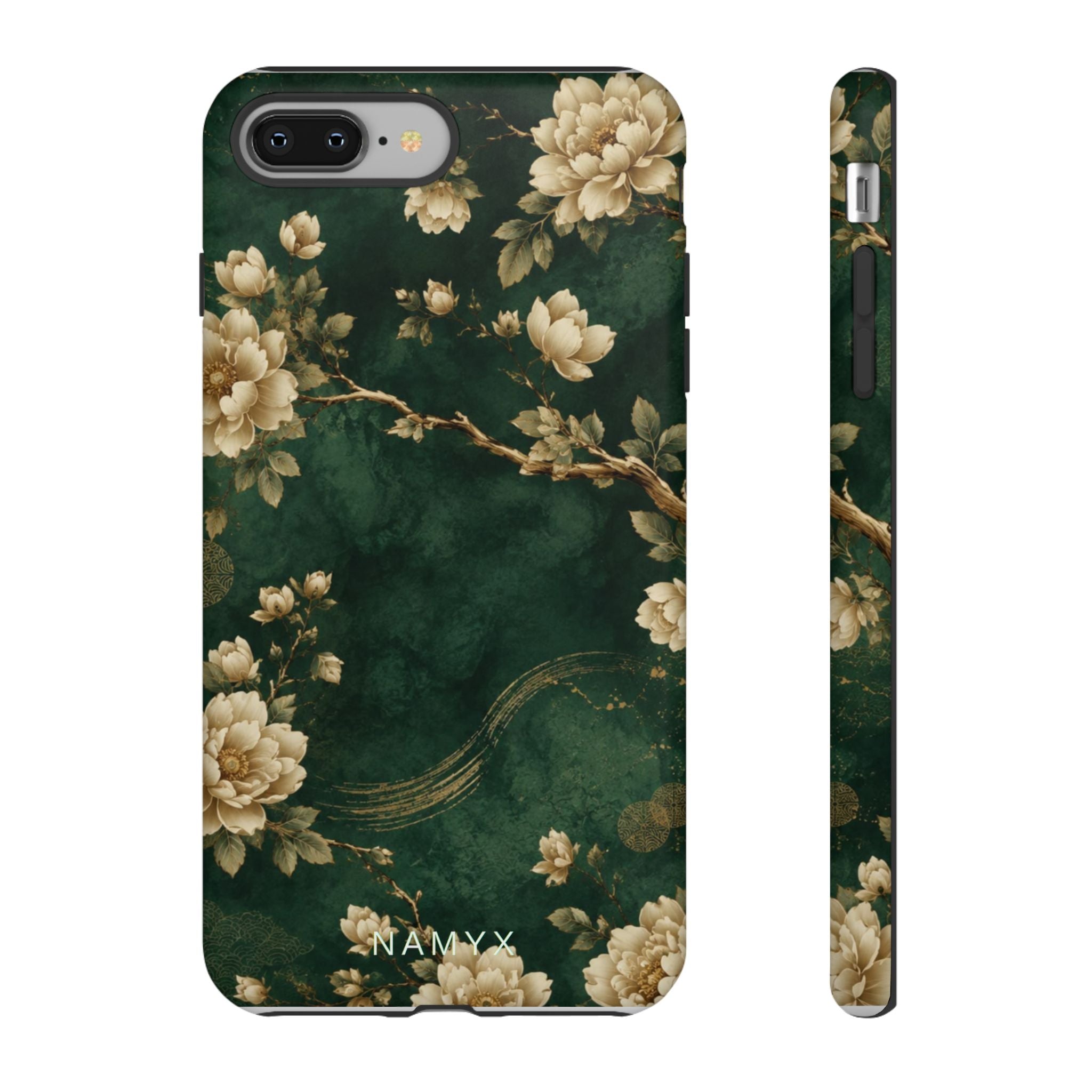 Floral Jade Tough Phone Case
