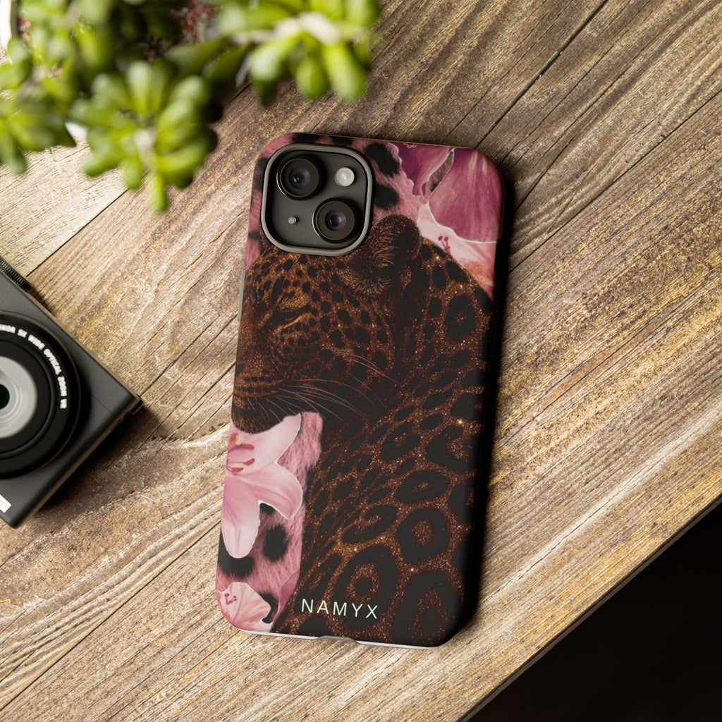 Leopard Bloom Phone Case – Floral Leopard Tough Case
