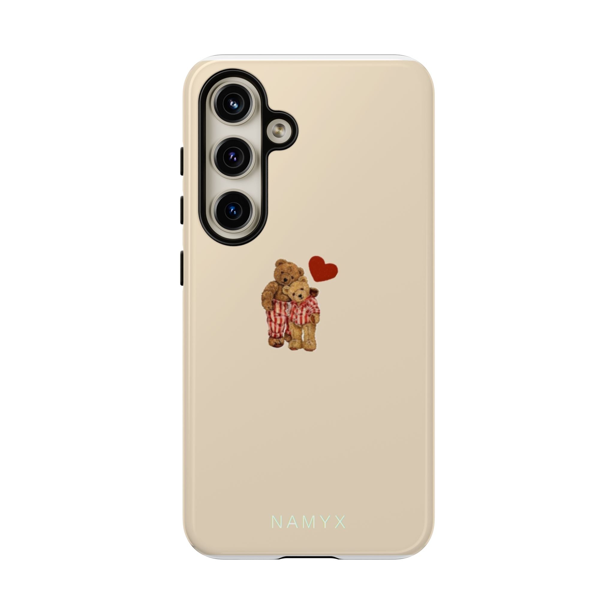 Teddy Heart Phone Case — Cute Vintage Plush Bear Protective iPhone Case