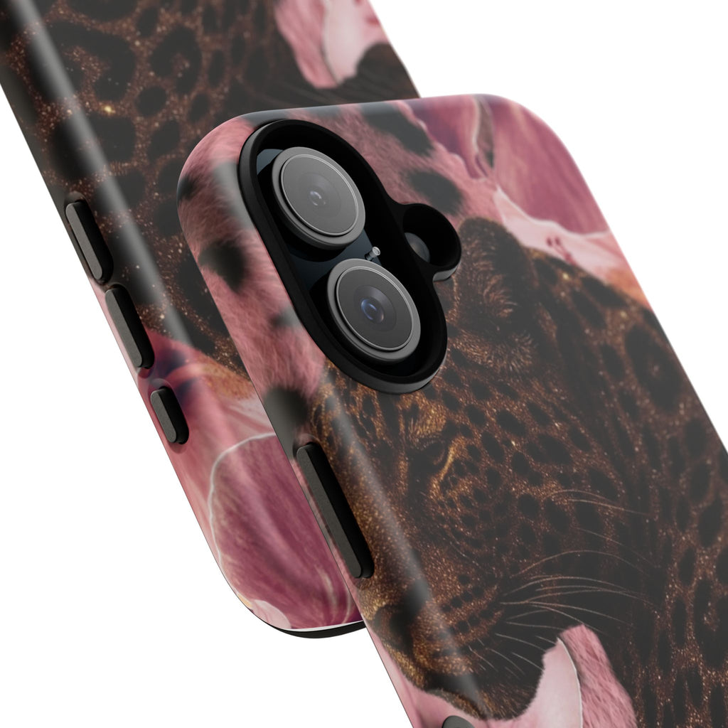 Leopard Bloom Phone Case – Floral Leopard Tough Case