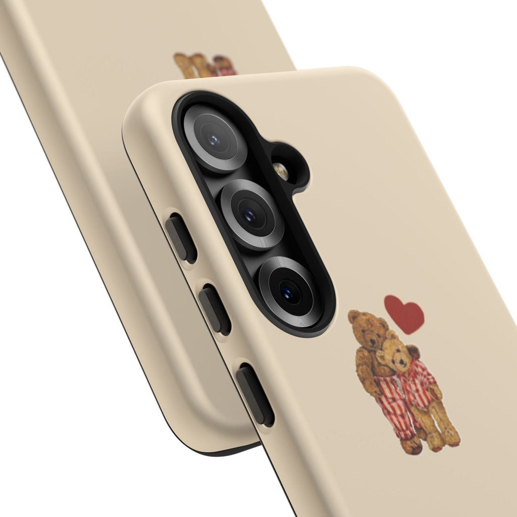 Teddy Heart Phone Case — Cute Vintage Plush Bear Protective iPhone Case