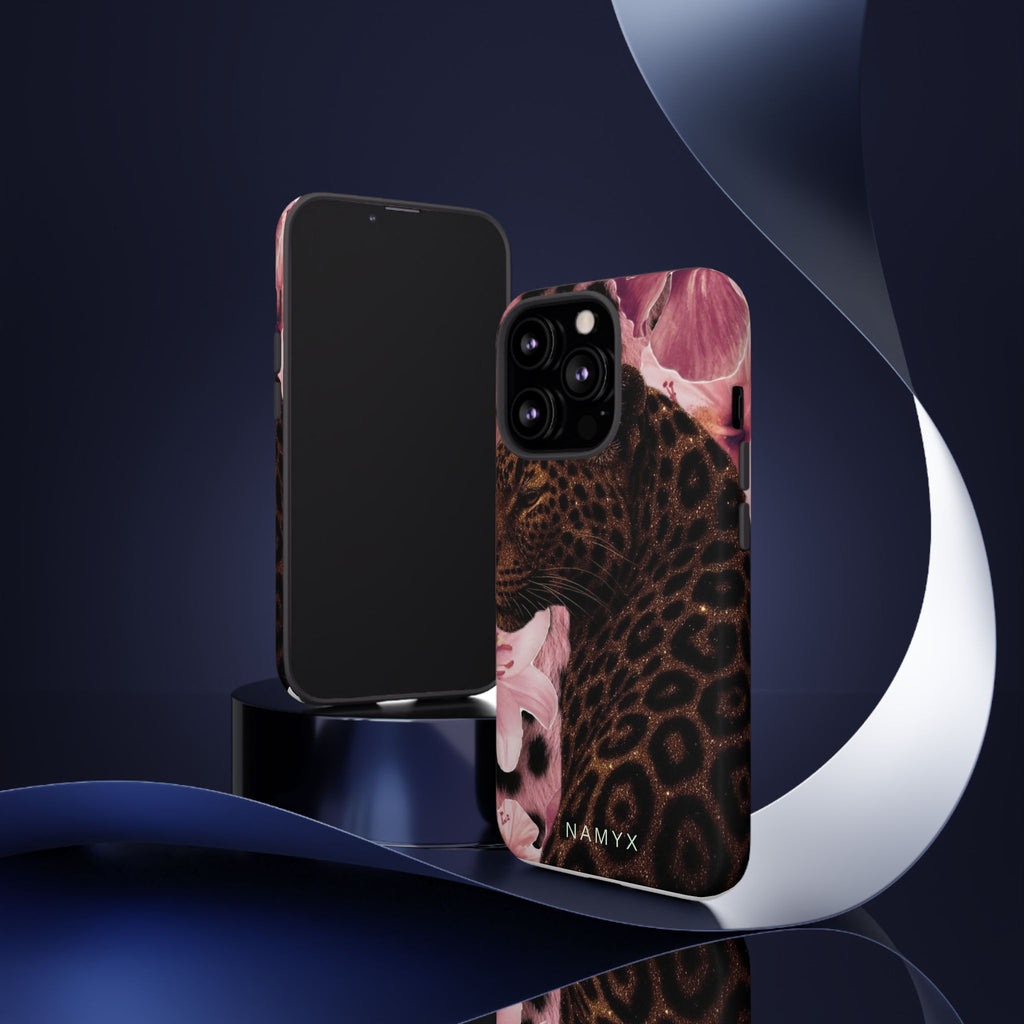 Leopard Bloom Phone Case – Floral Leopard Tough Case