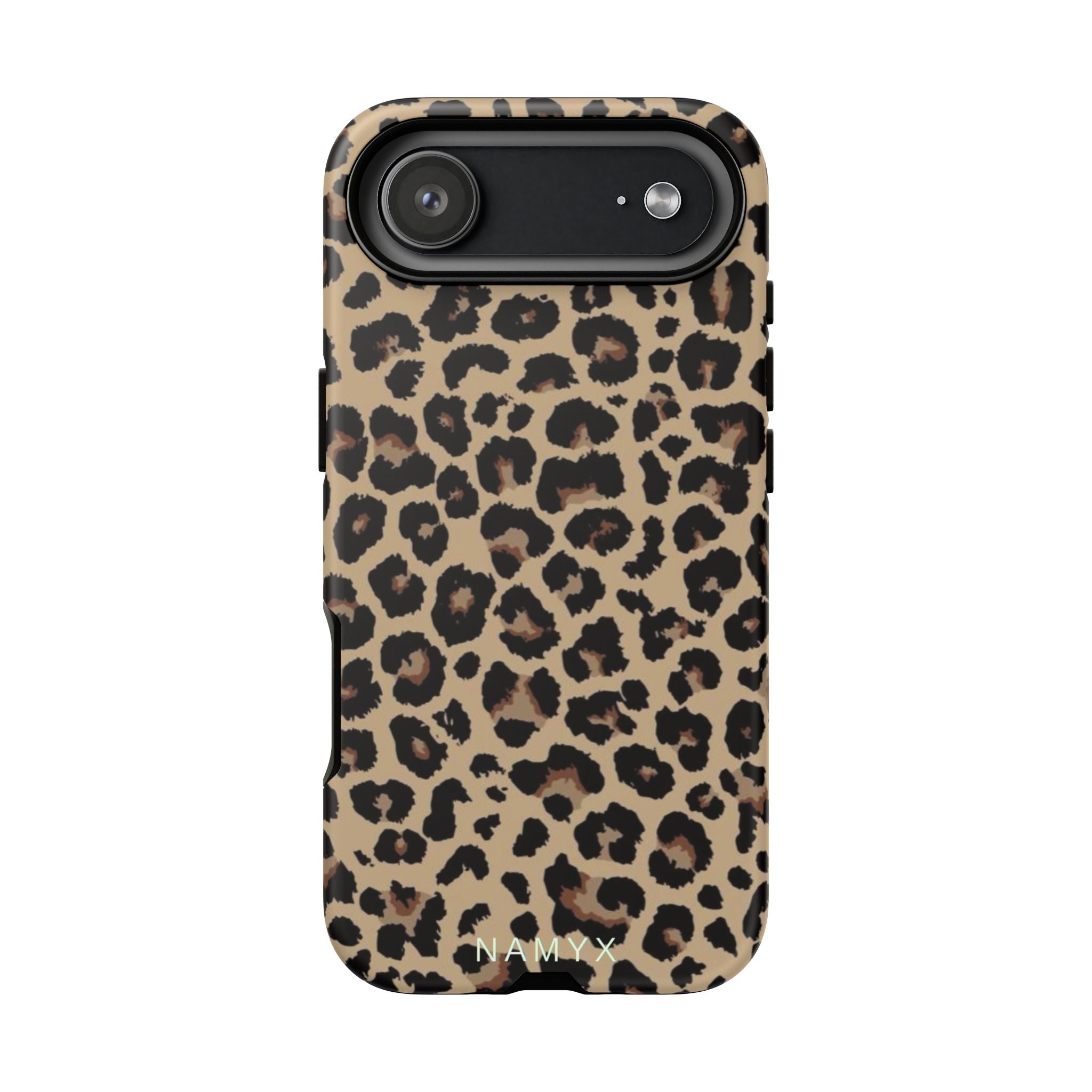 Leopard Print Tough Phone Case – Durable Protective Animal Print Phone Cover