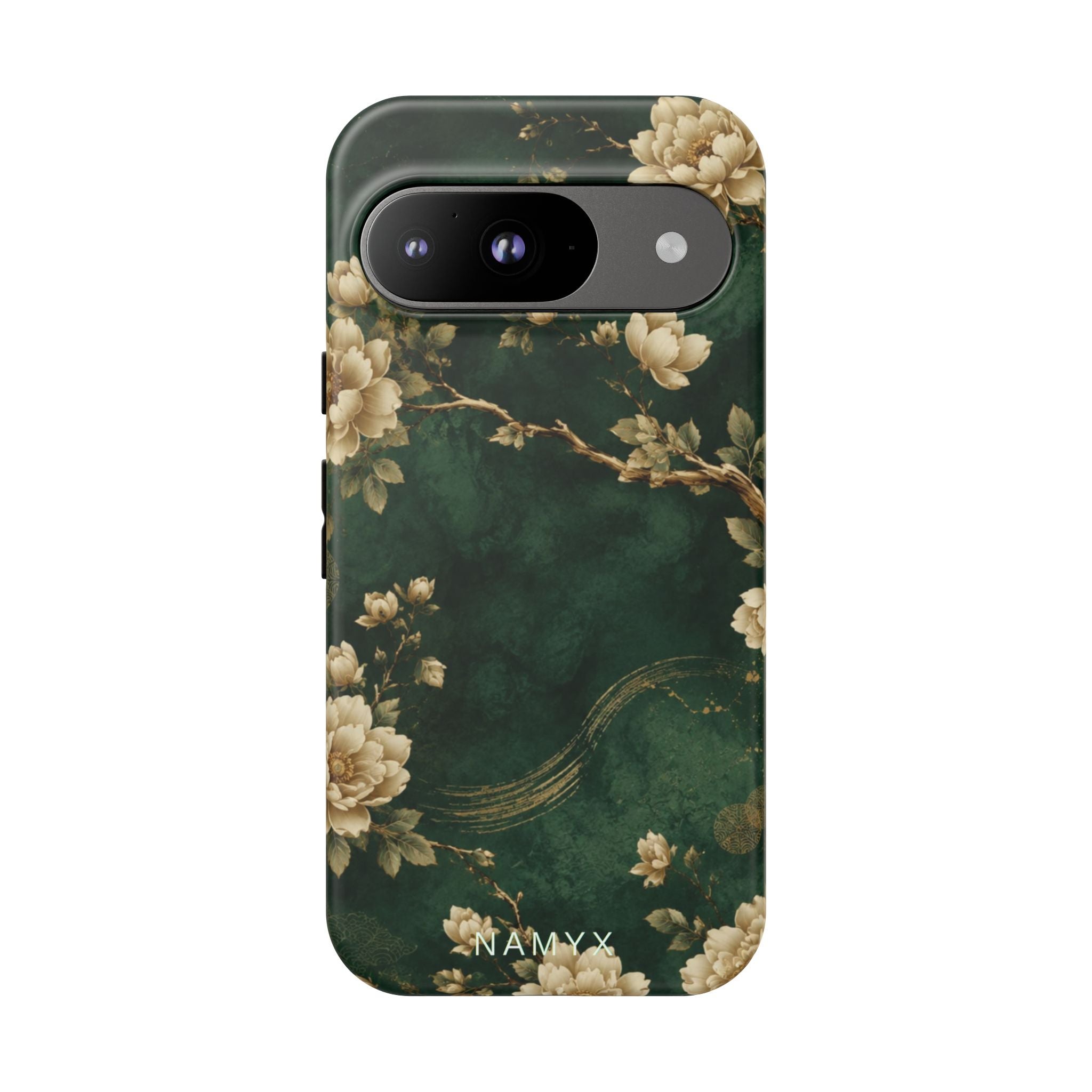 Floral Jade Tough Phone Case
