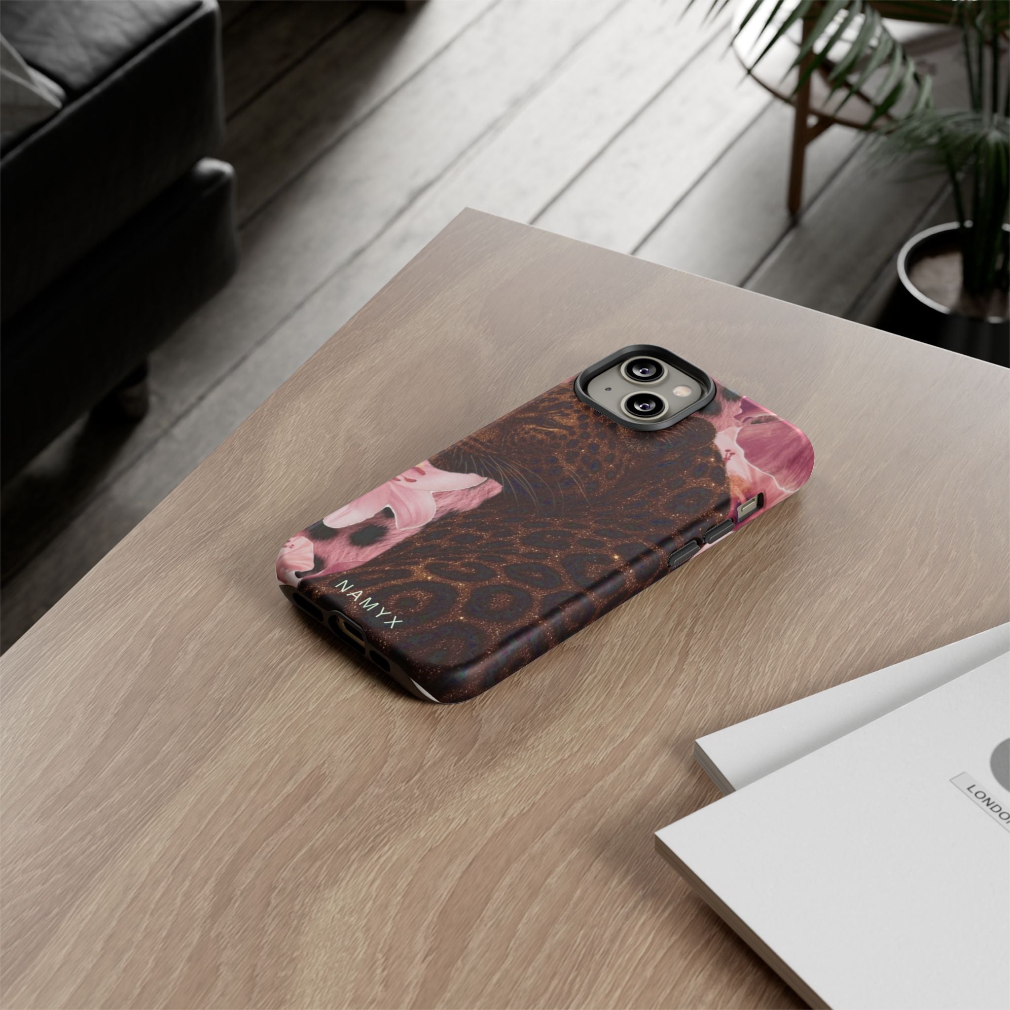 Leopard Bloom Phone Case – Floral Leopard Tough Case