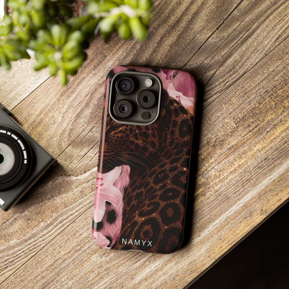 Leopard Bloom Phone Case – Floral Leopard Tough Case