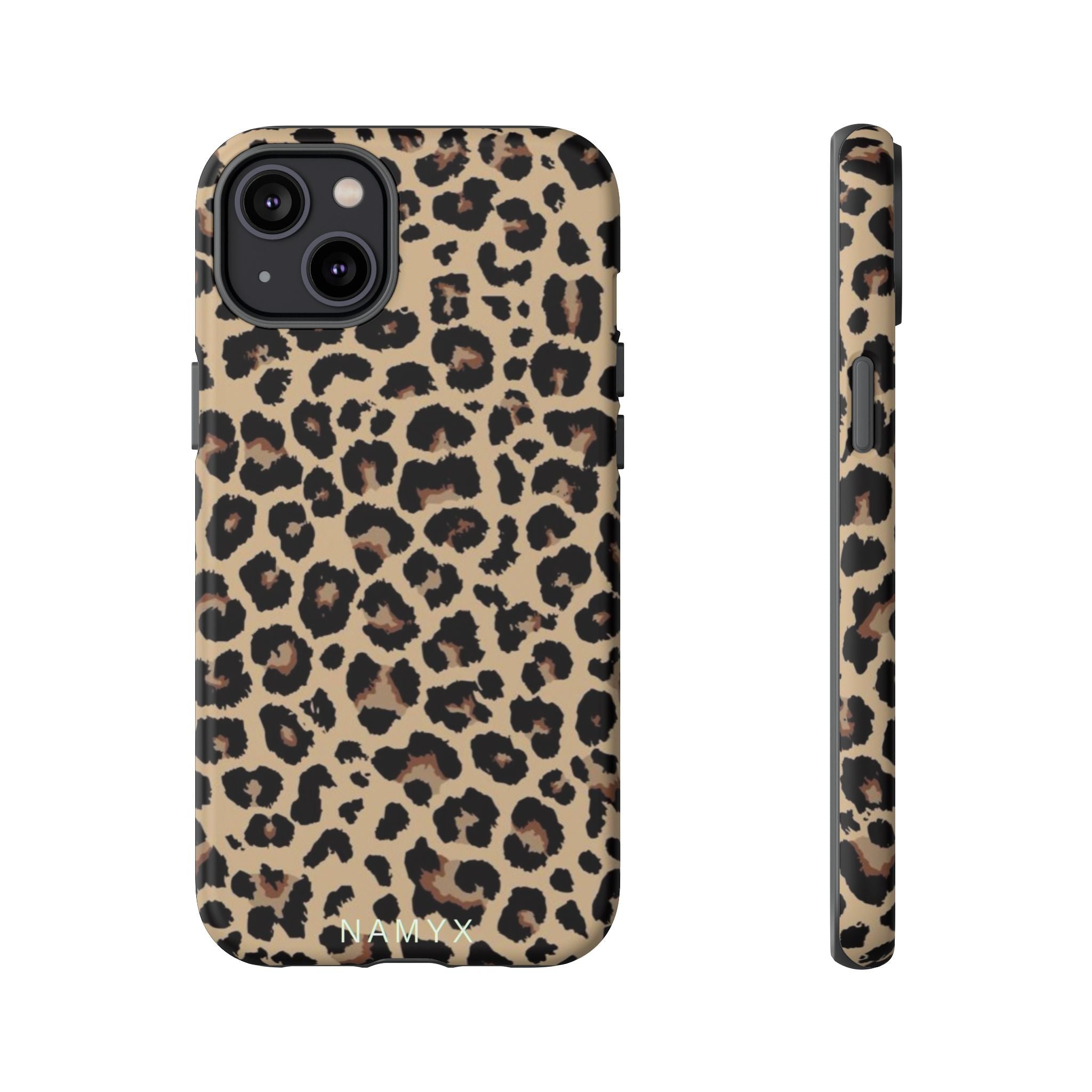 Leopard Print Tough Phone Case – Durable Protective Animal Print Phone Cover