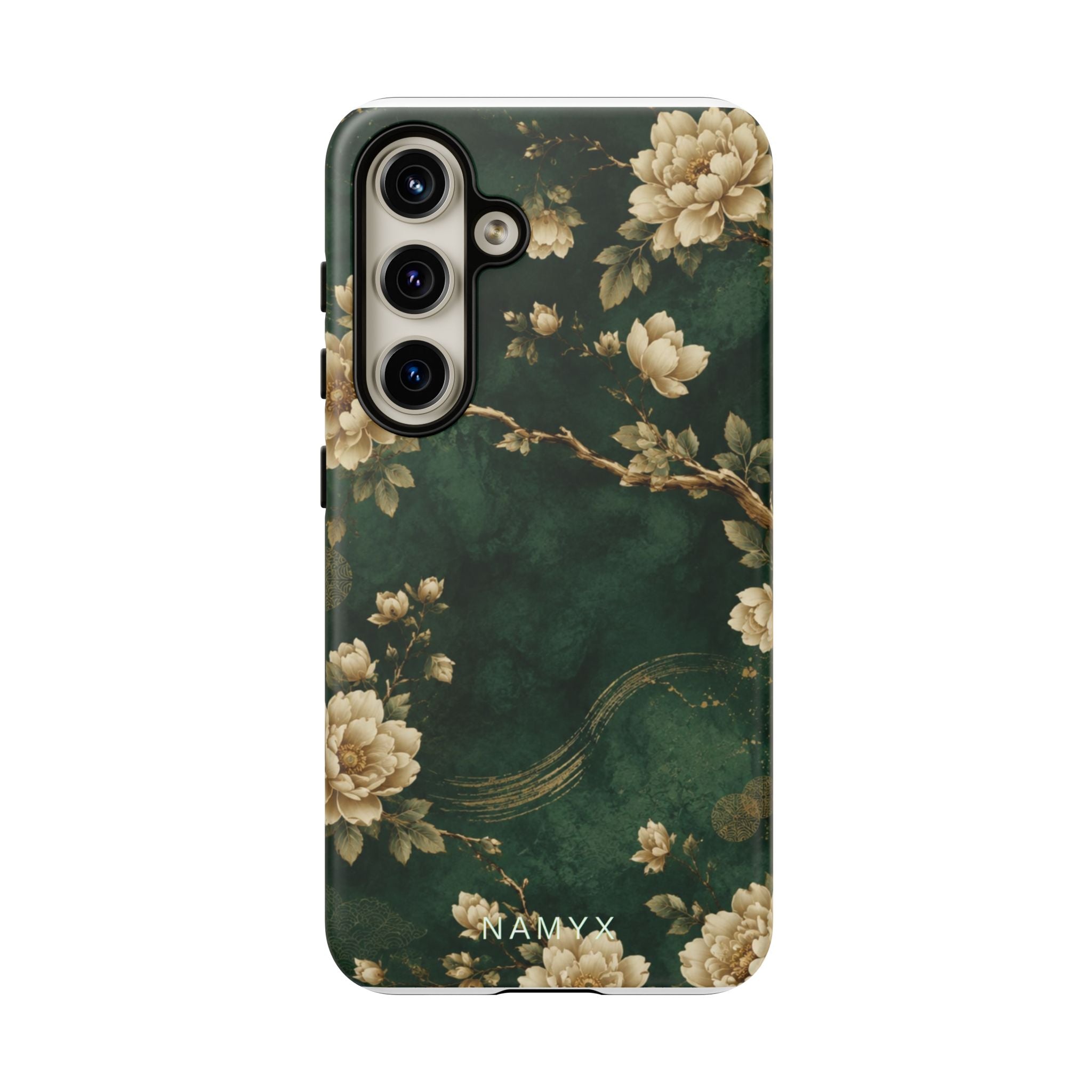 Floral Jade Tough Phone Case