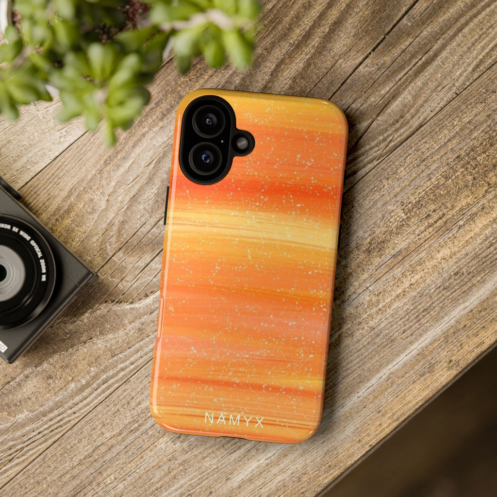 Orange Sunset Tough Phone Case