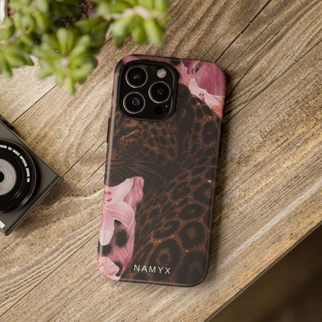 Leopard Bloom Phone Case – Floral Leopard Tough Case