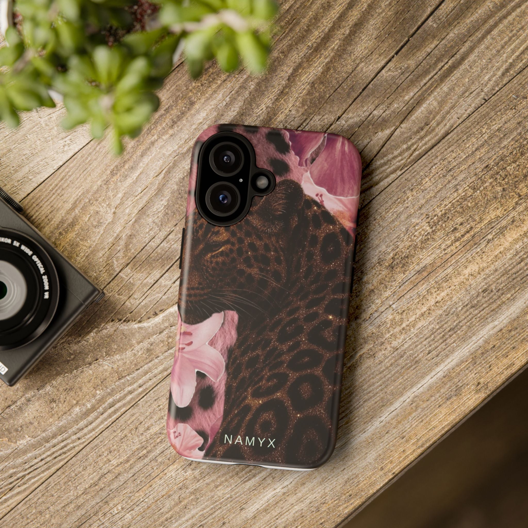 Leopard Bloom Phone Case – Floral Leopard Tough Case