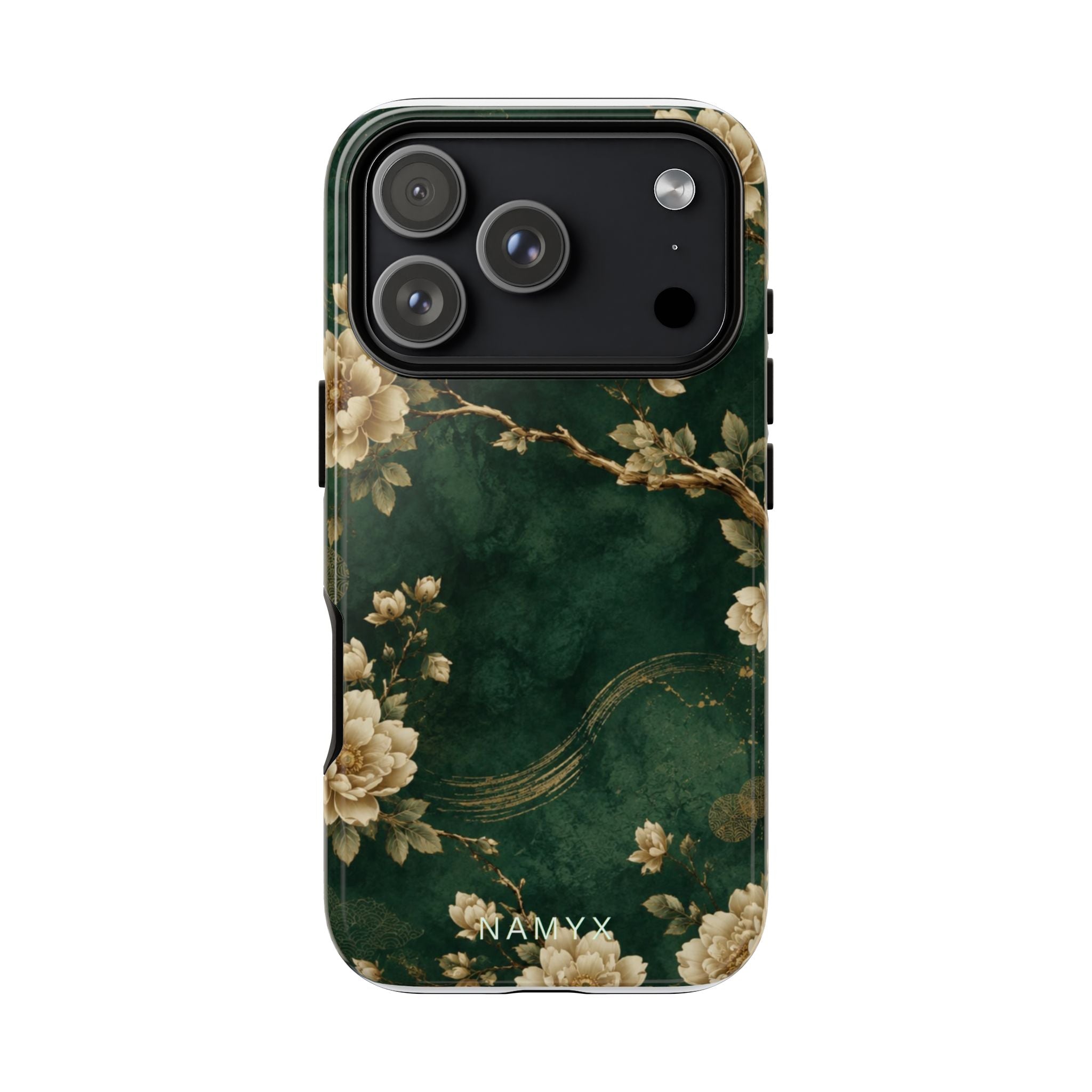Floral Jade Tough Phone Case