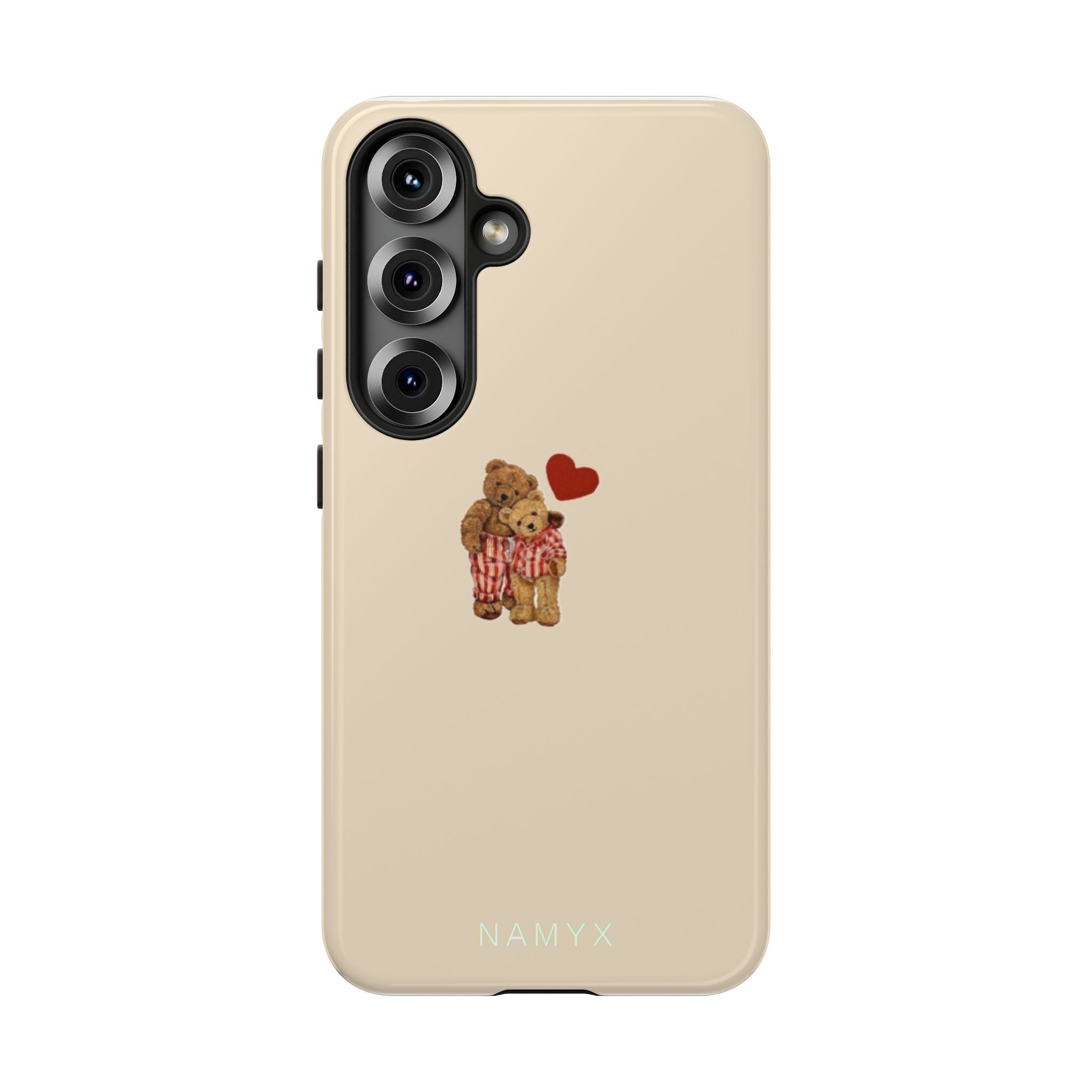 Teddy Heart Phone Case — Cute Vintage Plush Bear Protective iPhone Case