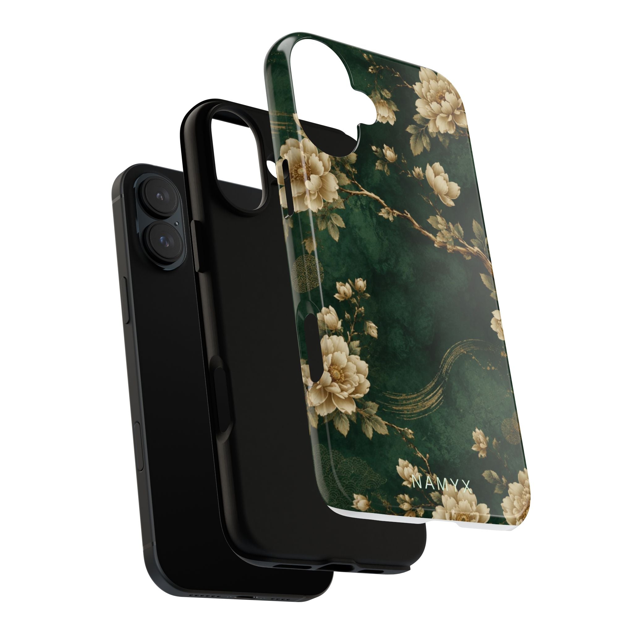 Floral Jade Tough Phone Case