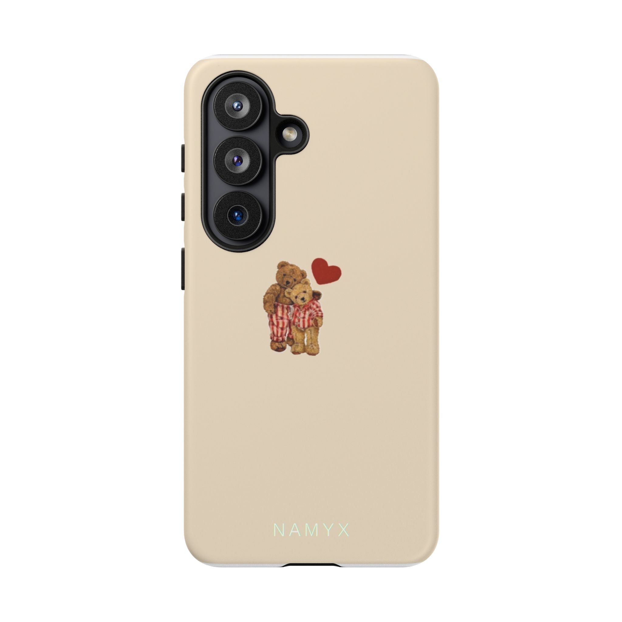 Teddy Heart Phone Case — Cute Vintage Plush Bear Protective iPhone Case