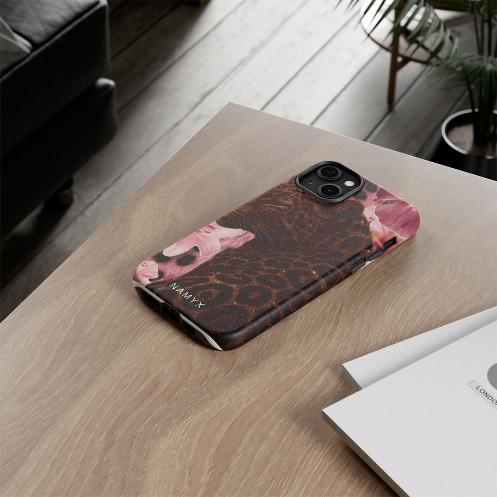 Leopard Bloom Phone Case – Floral Leopard Tough Case