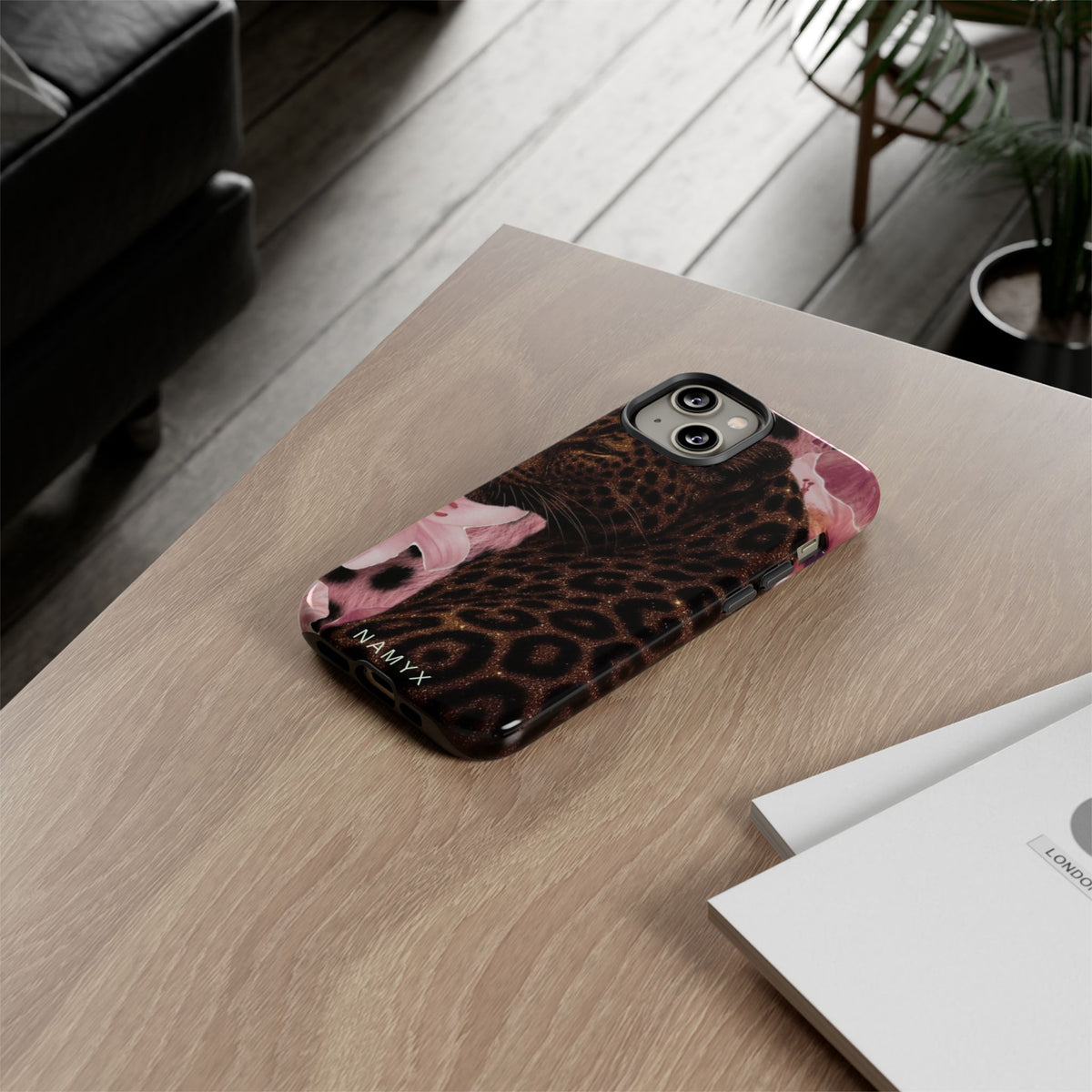 Leopard Bloom Phone Case – Floral Leopard Tough Case