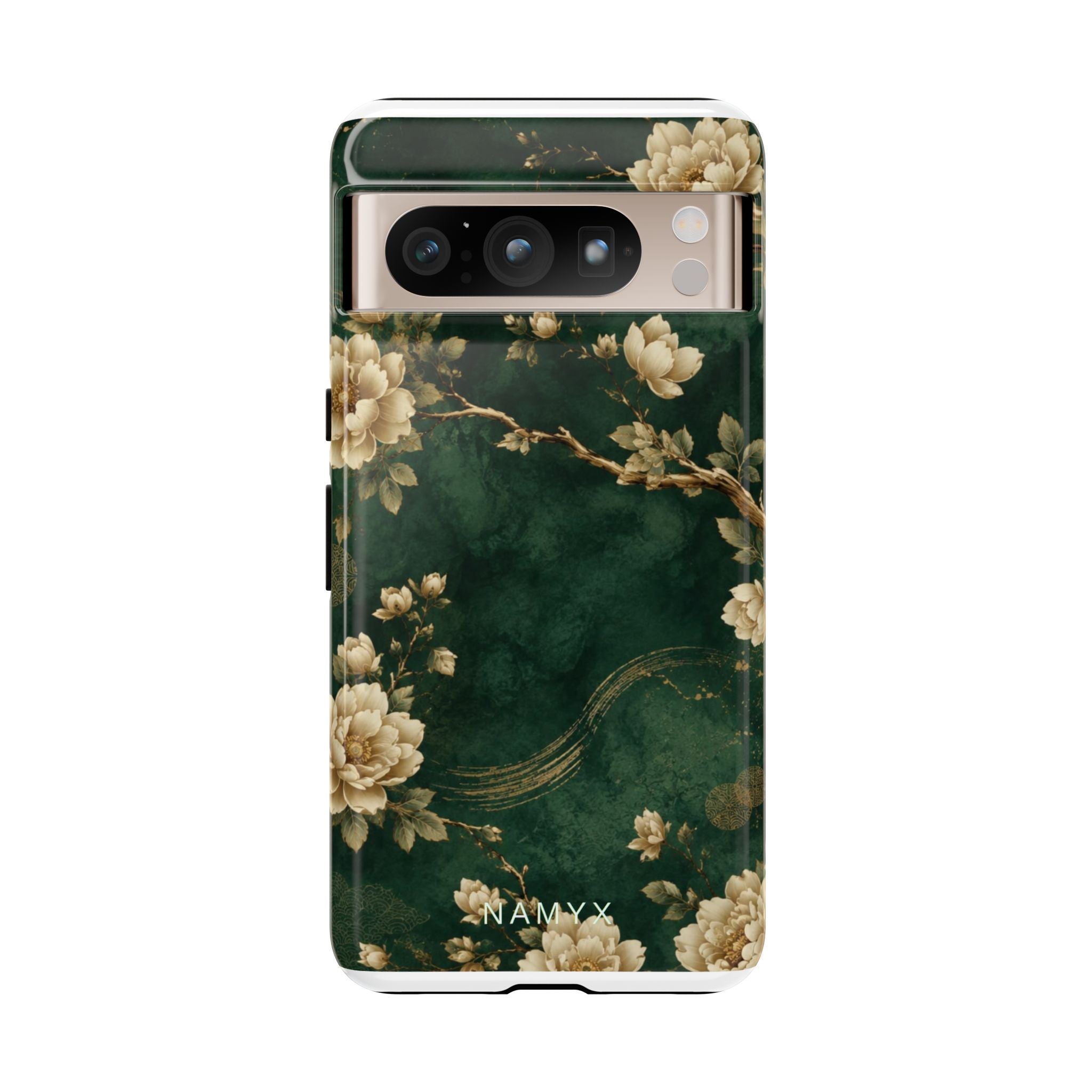 Floral Jade Tough Phone Case