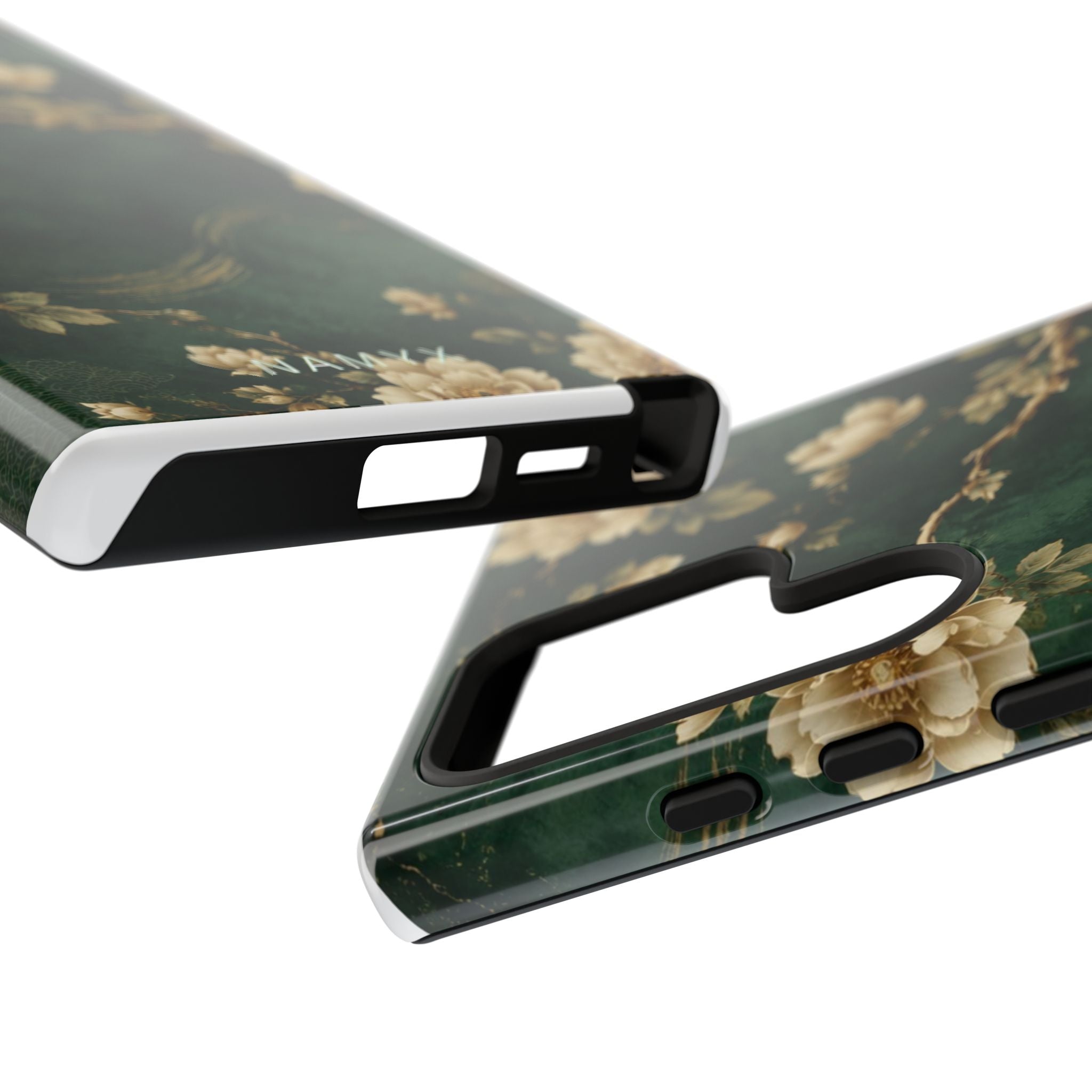 Floral Jade Tough Phone Case