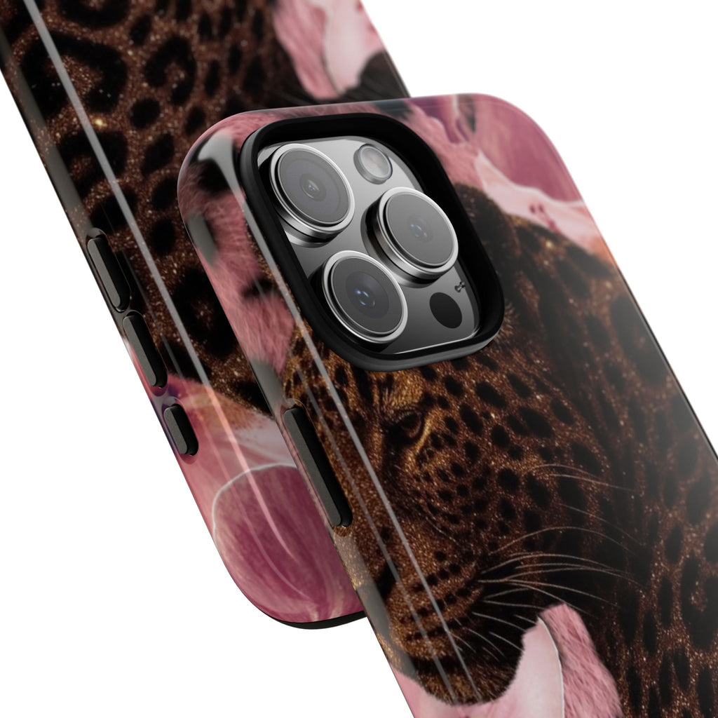 Leopard Bloom Phone Case – Floral Leopard Tough Case