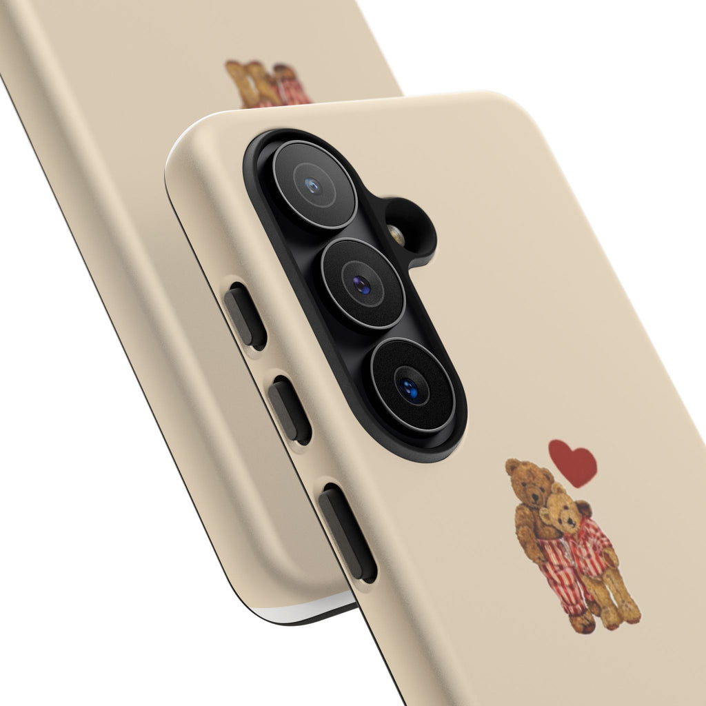 Teddy Heart Phone Case — Cute Vintage Plush Bear Protective iPhone Case