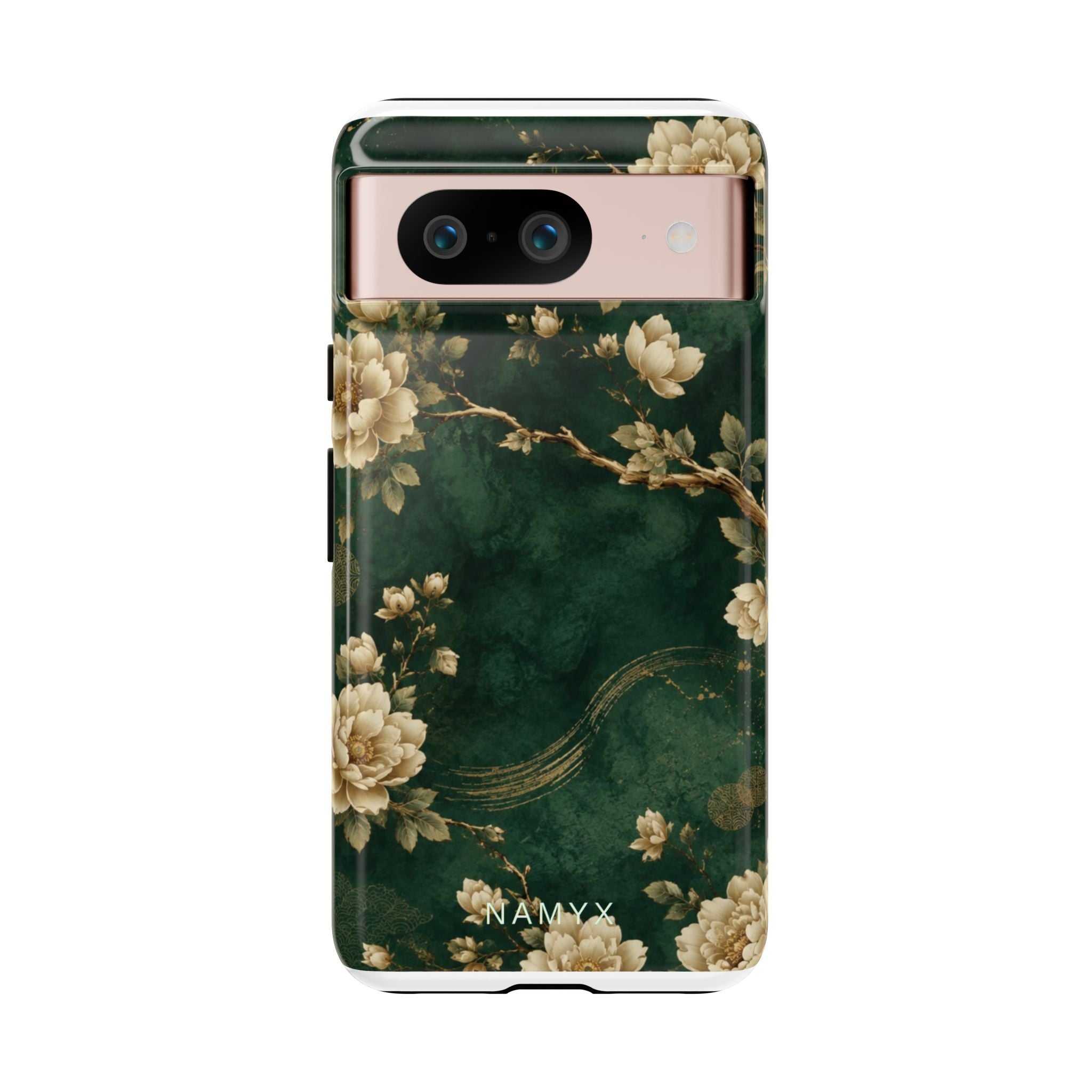 Floral Jade Tough Phone Case