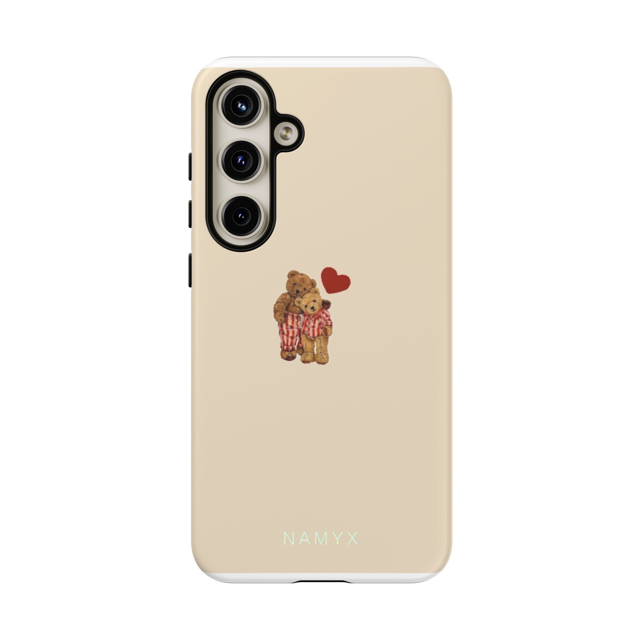 Teddy Heart Phone Case — Cute Vintage Plush Bear Protective iPhone Case
