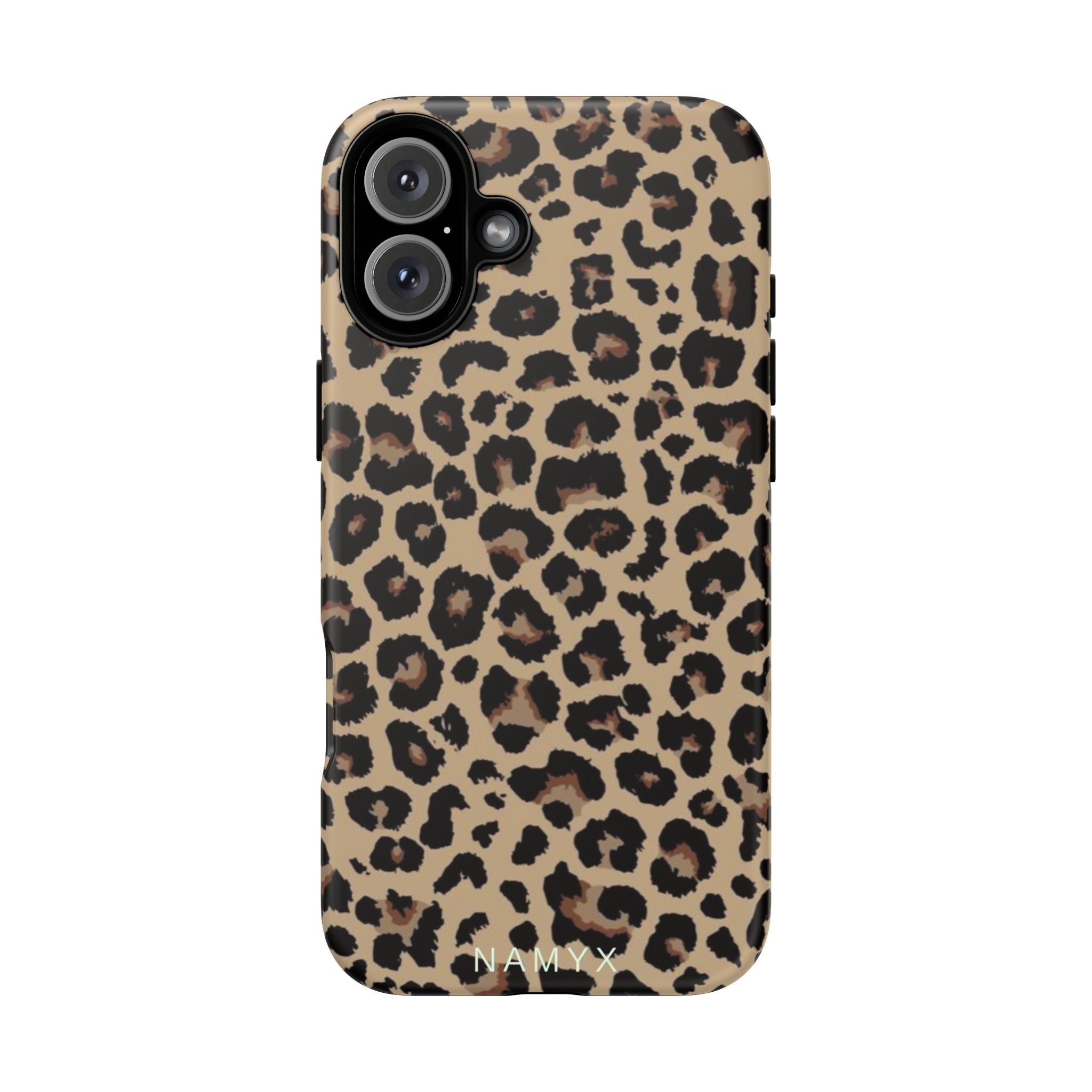 Leopard Print Tough Phone Case – Durable Protective Animal Print Phone Cover